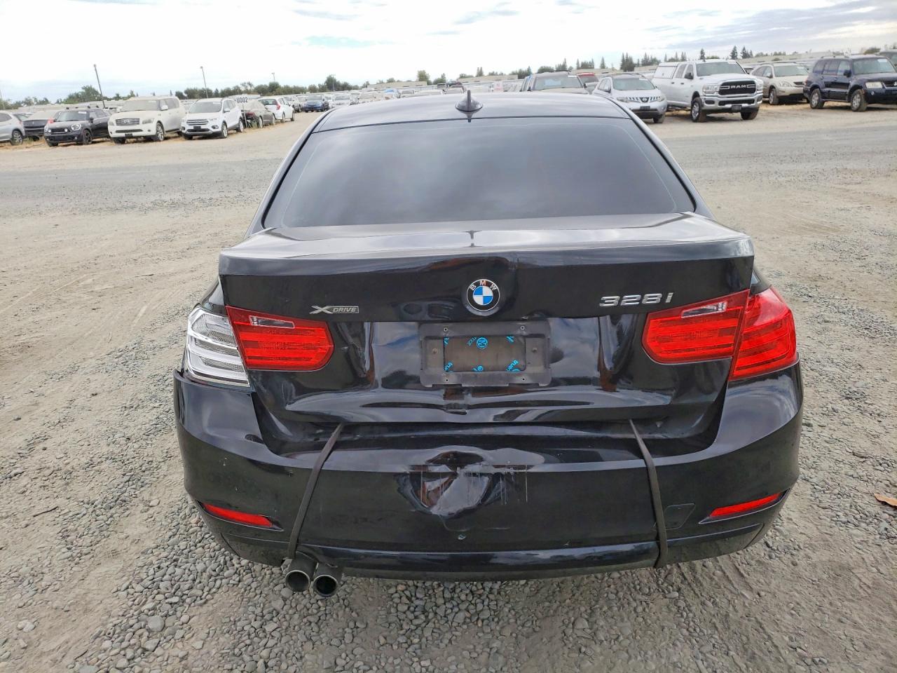 2015 Bmw 328 Xi Black vin: WBA3B3G54FNR86720