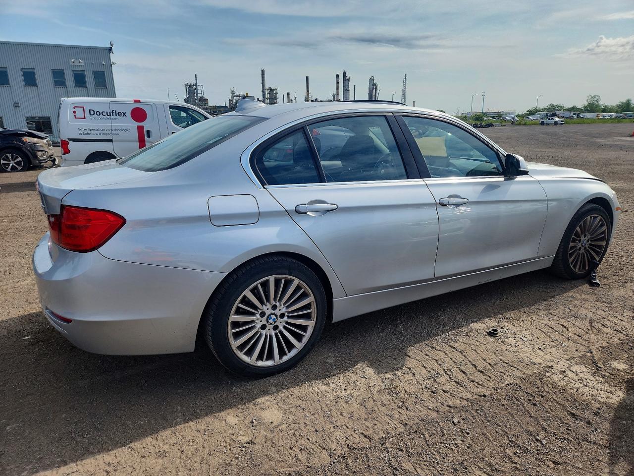 2014 Bmw 328 Xi Gray vin: WBA3B3G55ENR83100