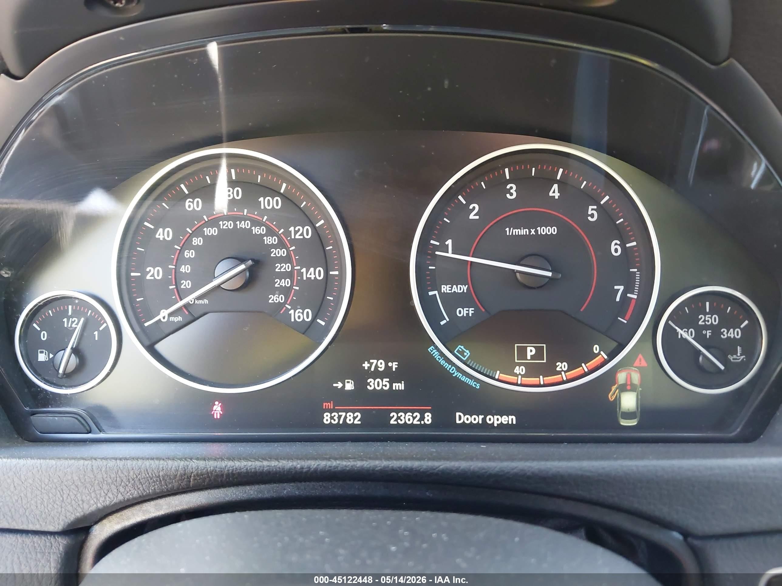 2015 Bmw 328i Xdrive Black vin: WBA3B3G55FNT19090