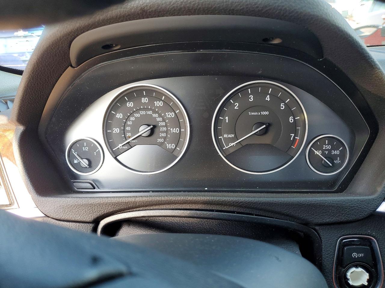 2015 Bmw 328 Xi Серый vin: WBA3B3G56FNT19308