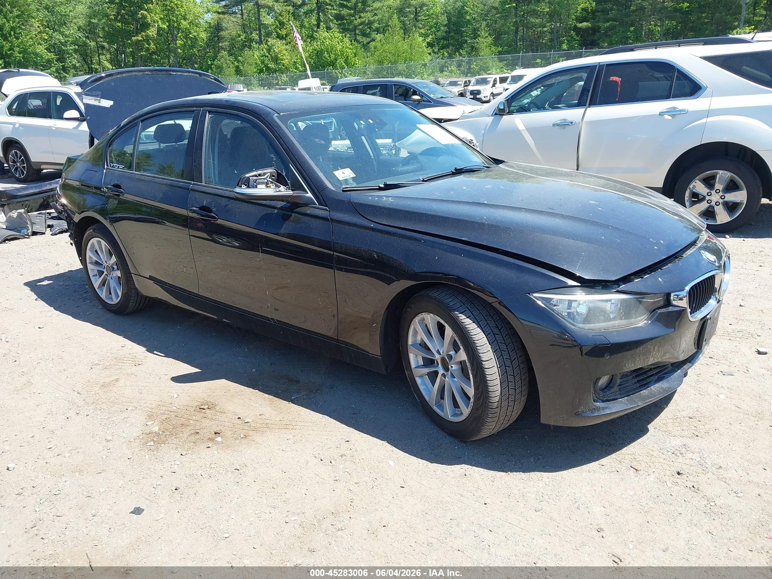 2015 Bmw 328i Xdrive Black vin: WBA3B3G56FNT68699