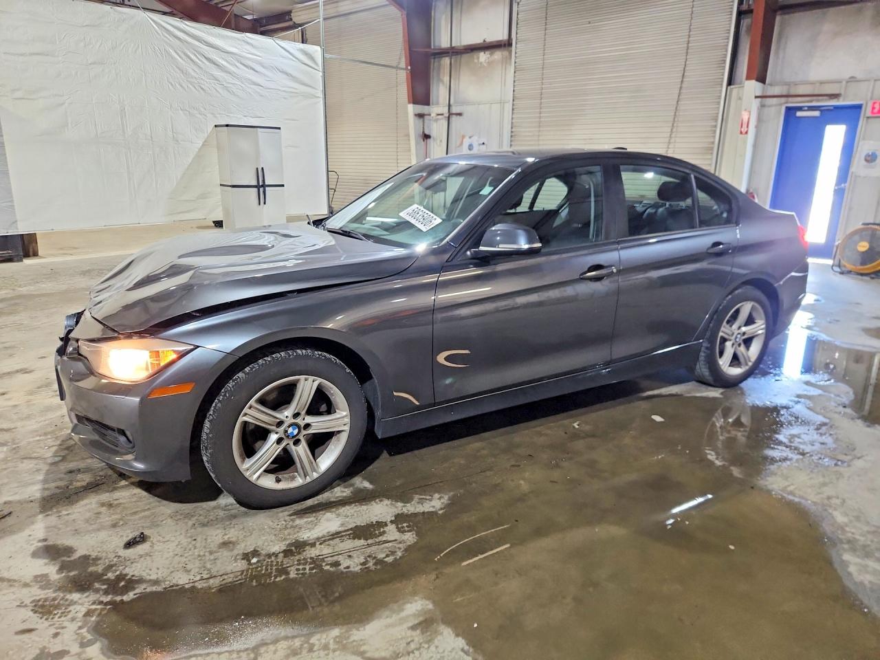 2014 Bmw 328 Xi Gray vin: WBA3B3G57ENR81882