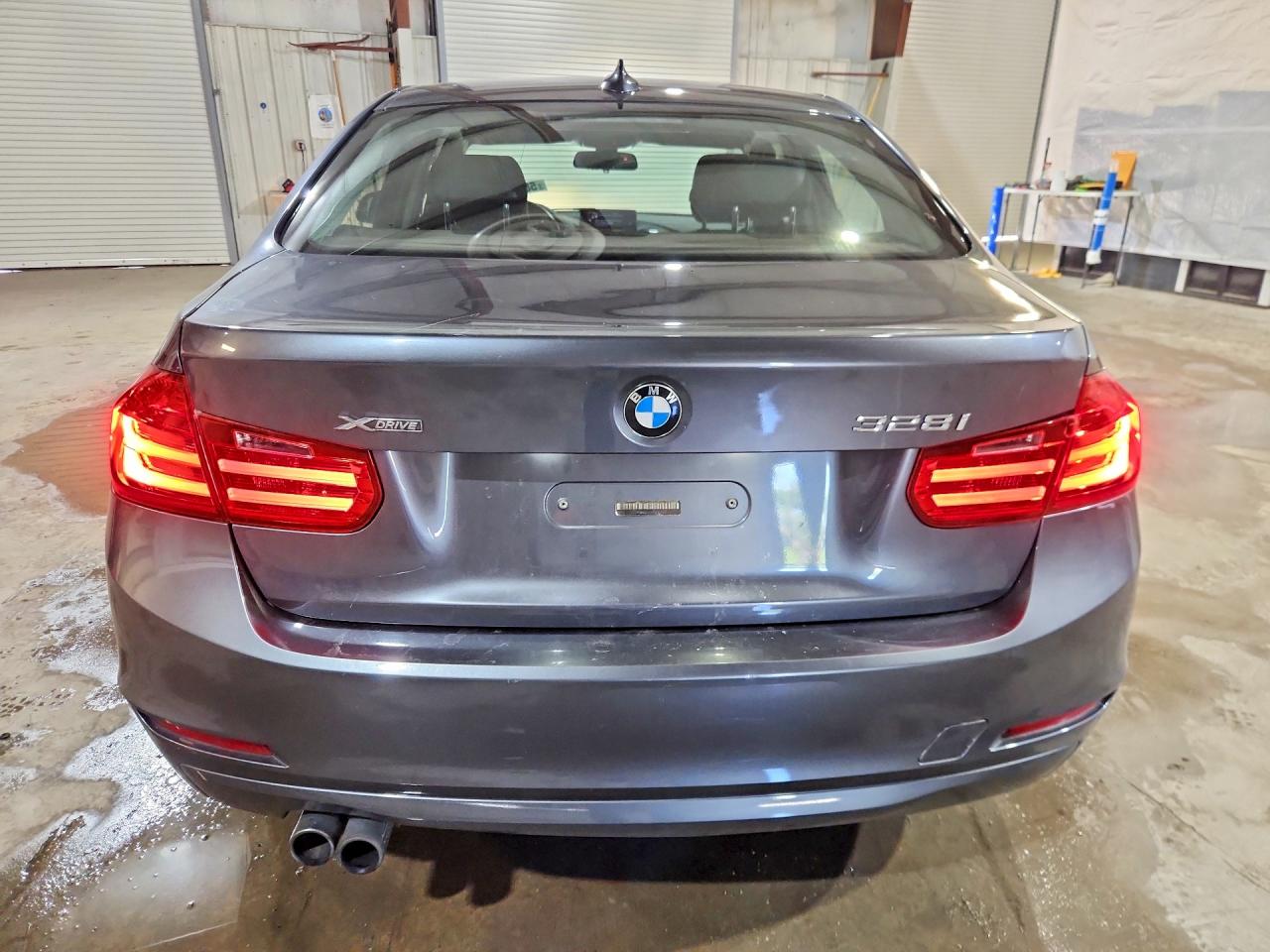 2014 Bmw 328 Xi Gray vin: WBA3B3G57ENR81882