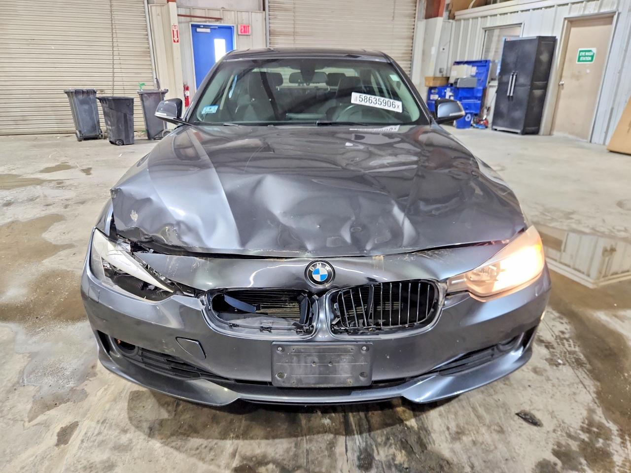2014 Bmw 328 Xi Gray vin: WBA3B3G57ENR81882