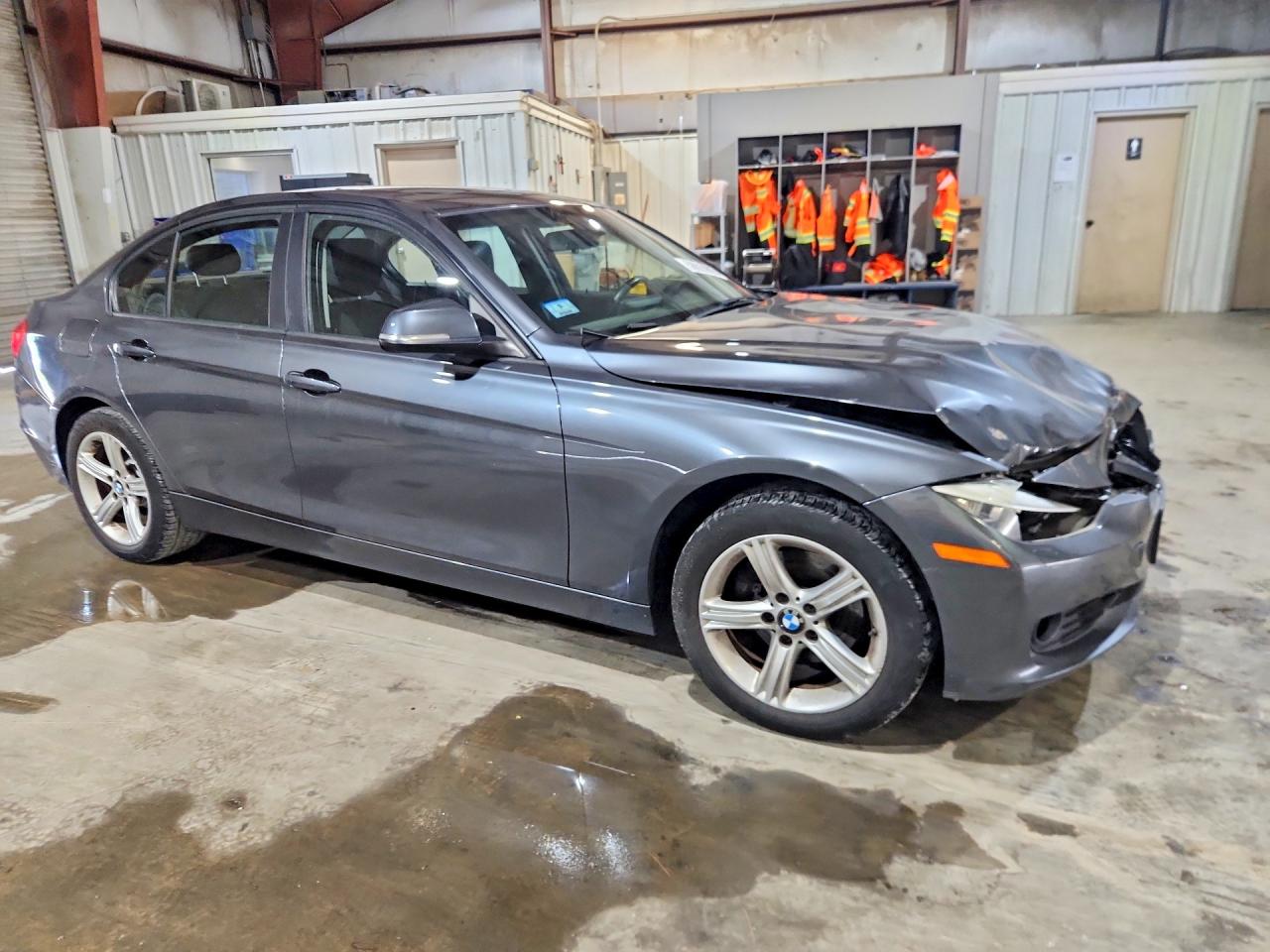 2014 Bmw 328 Xi Gray vin: WBA3B3G57ENR81882