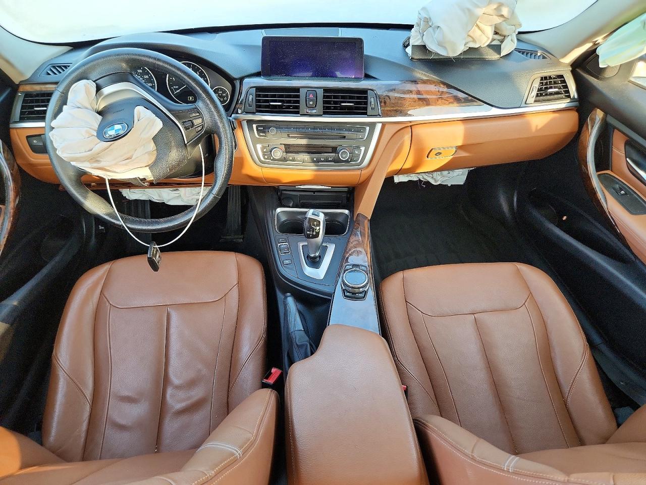 2014 Bmw 328 Xi Gray vin: WBA3B3G57ENR82255
