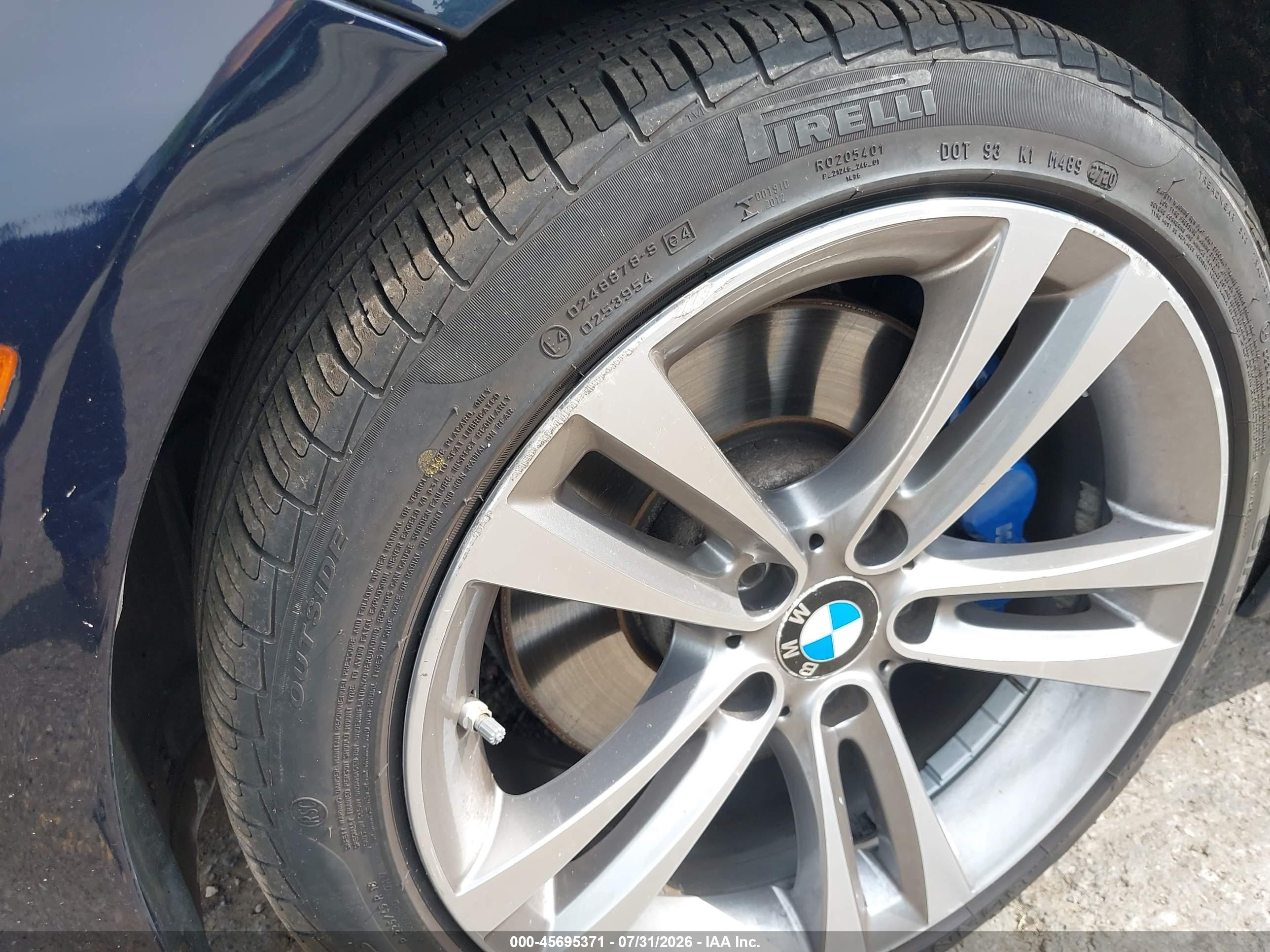 2015 Bmw 328i Xdrive Navy vin: WBA3B3G57FNR88767