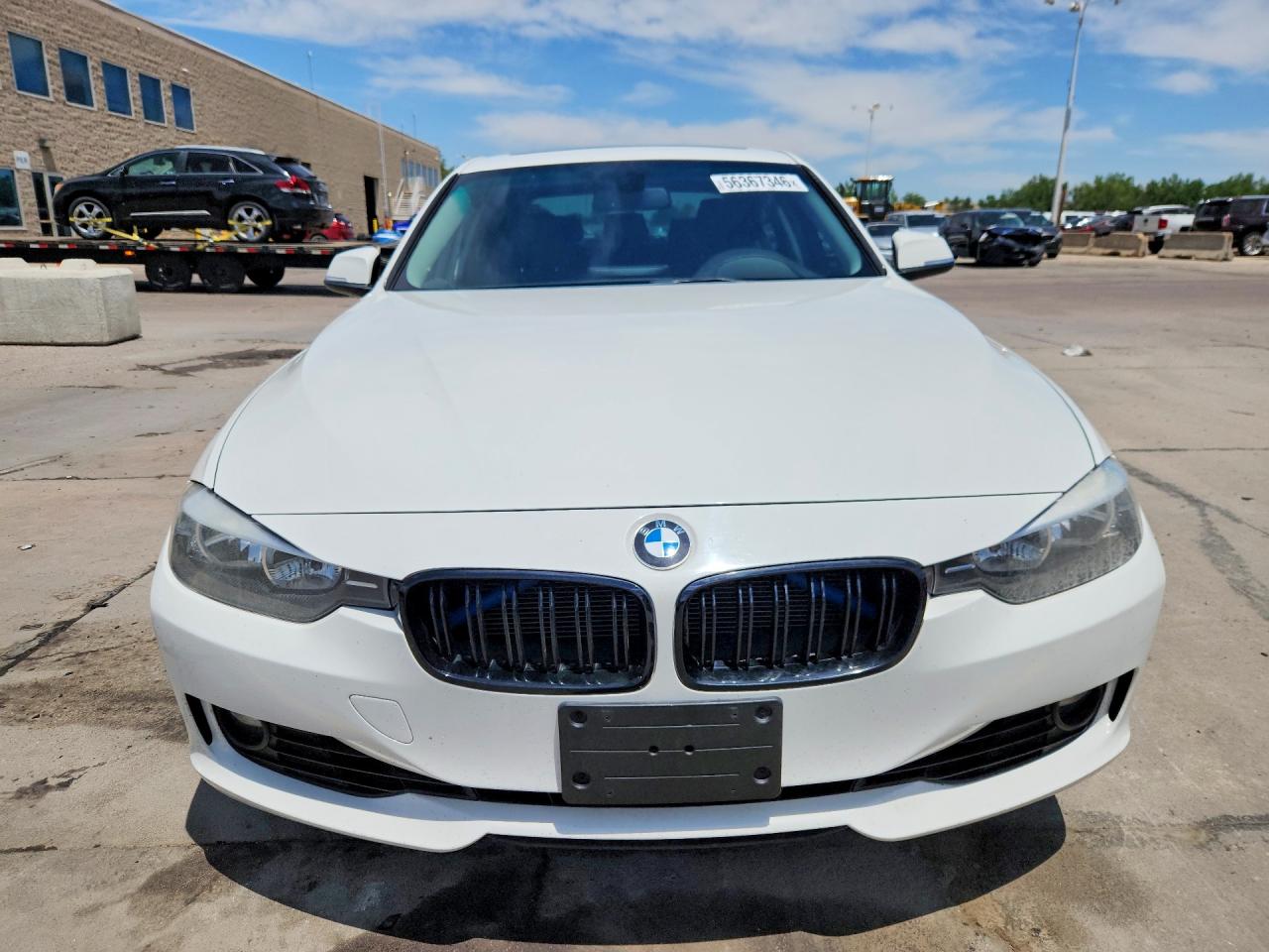 2015 Bmw 328 Xi White vin: WBA3B3G57FNT17695