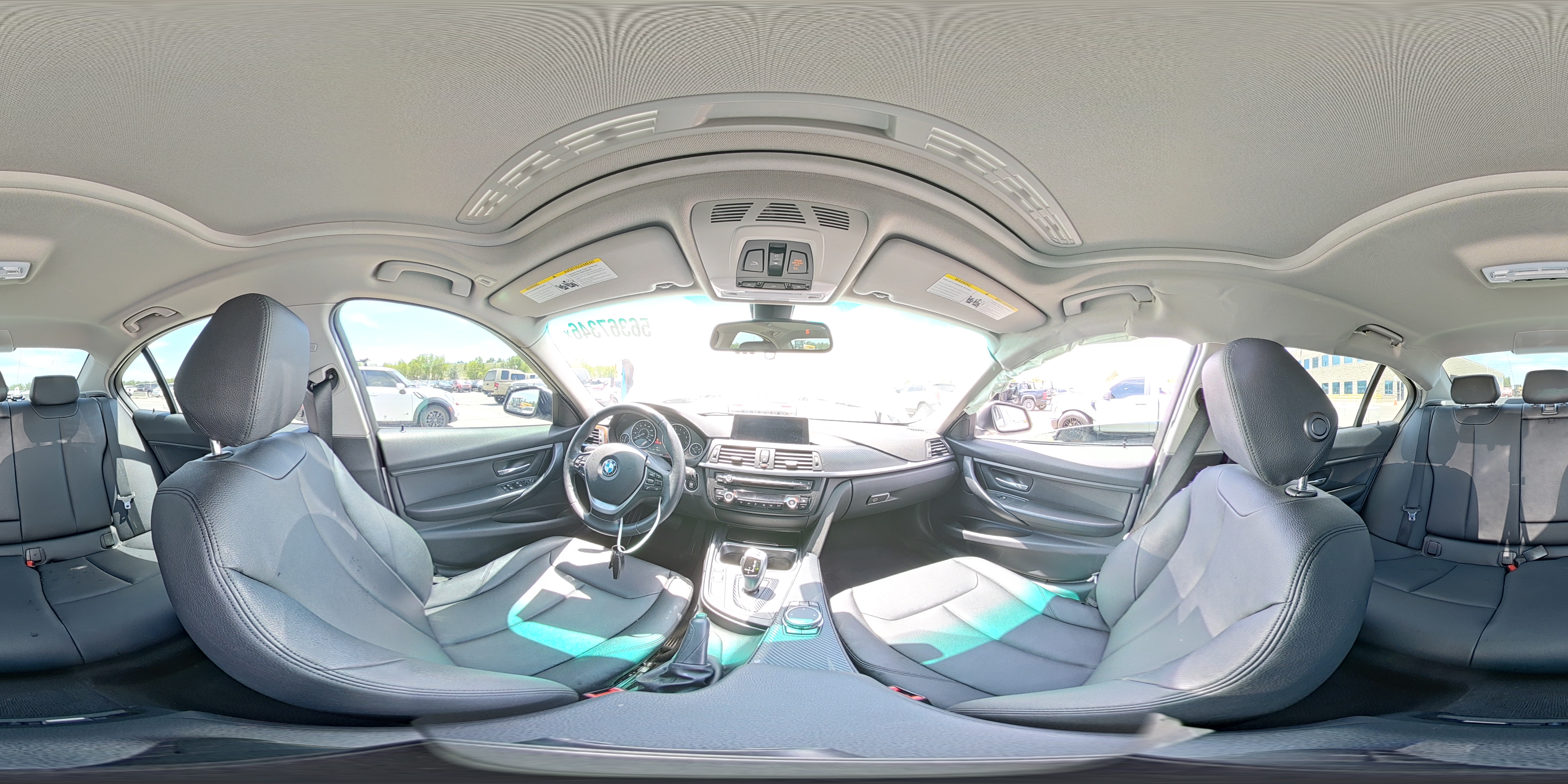 2015 Bmw 328 Xi White vin: WBA3B3G57FNT17695