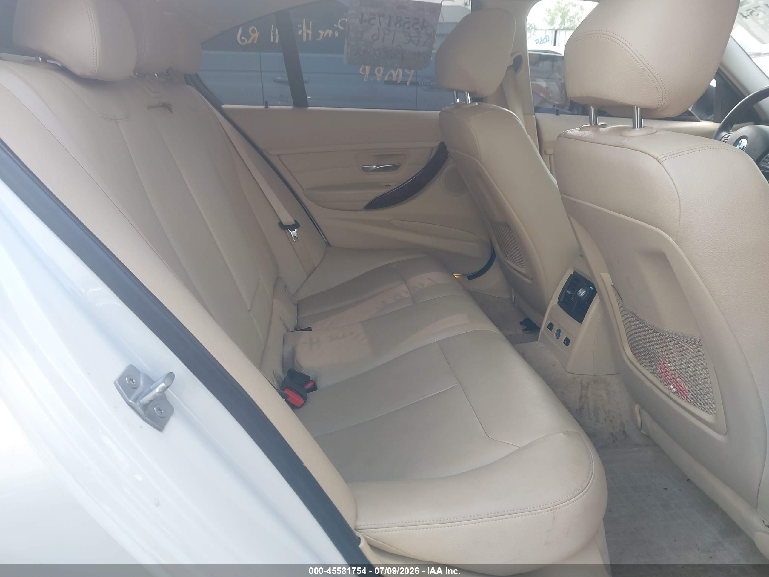 2013 Bmw 328i Xdrive White vin: WBA3B3G58DNR79699