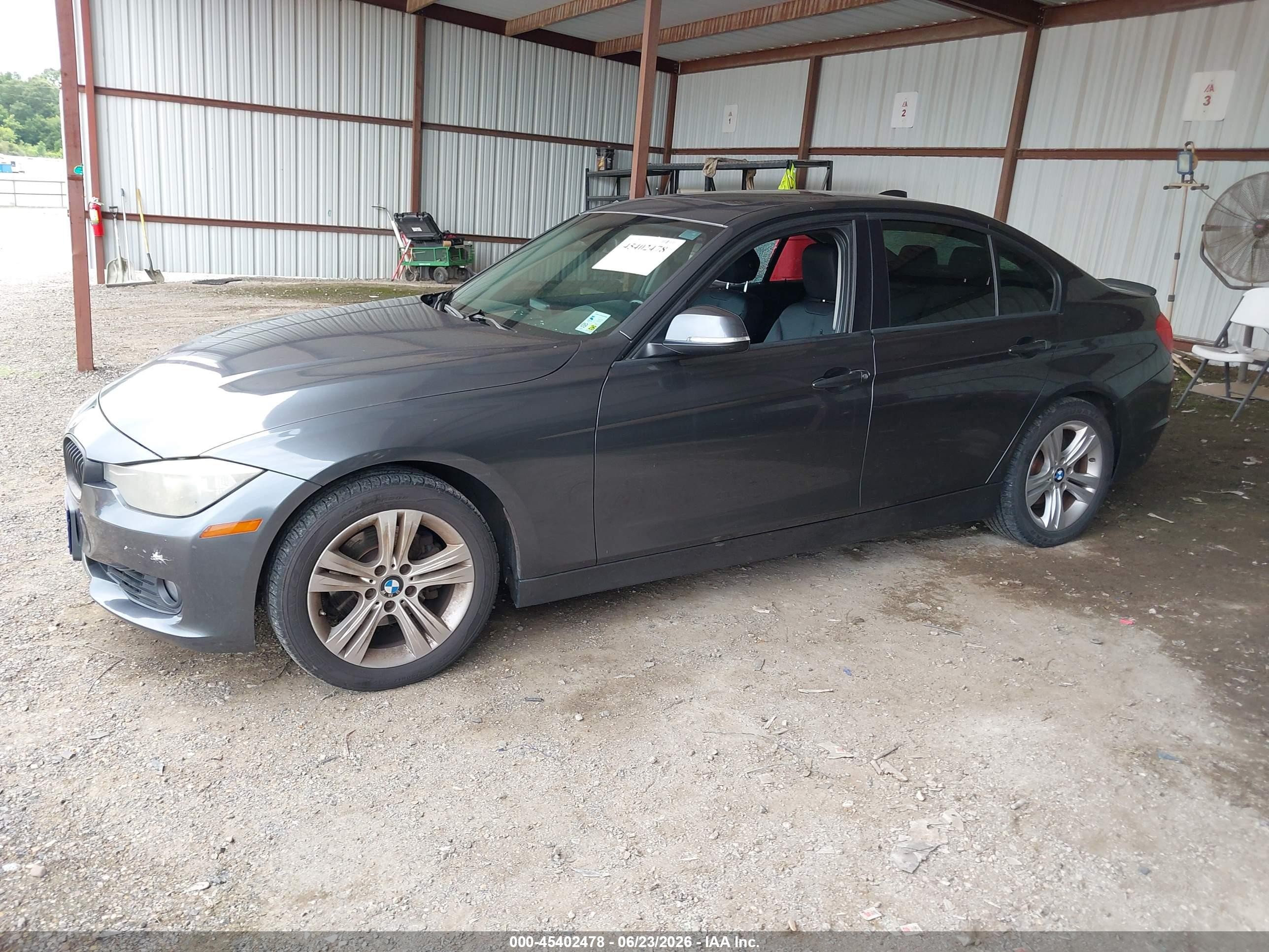 2014 Bmw 328i Xdrive Gray vin: WBA3B3G58ENR81468