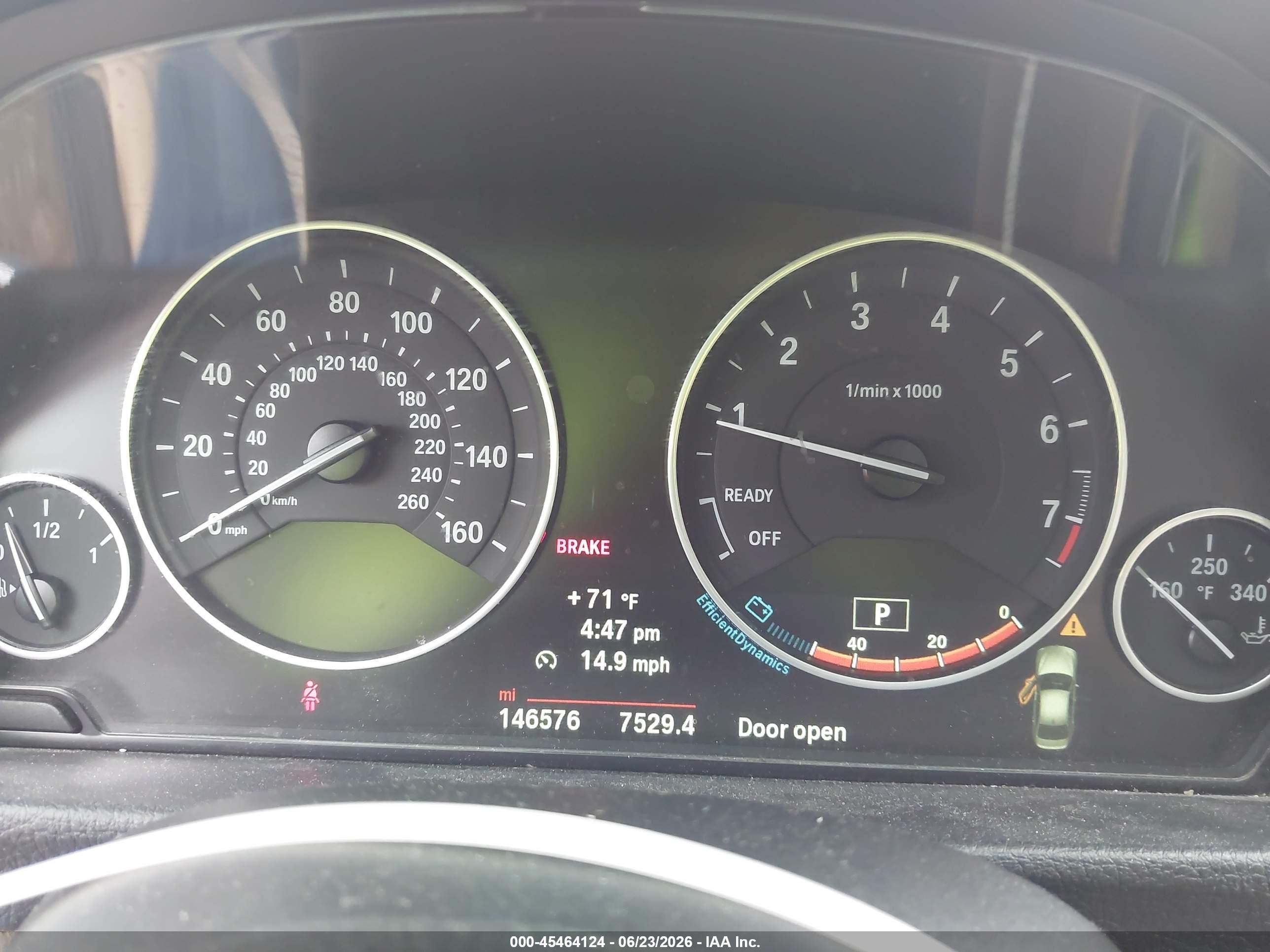 2014 Bmw 328i Xdrive Blue vin: WBA3B3G58ENR82023