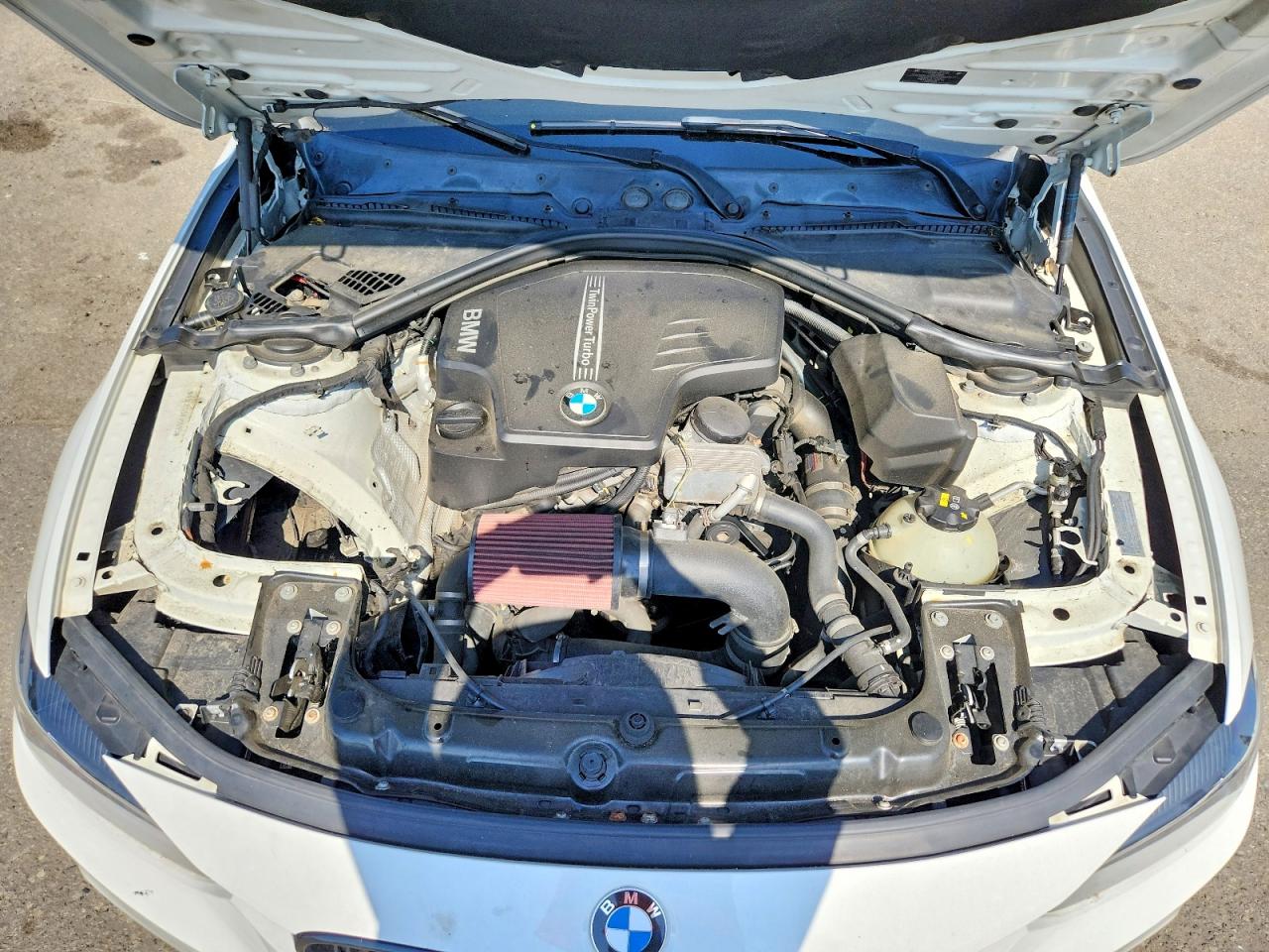 2015 Bmw 328 Xi White vin: WBA3B3G58FNR89183