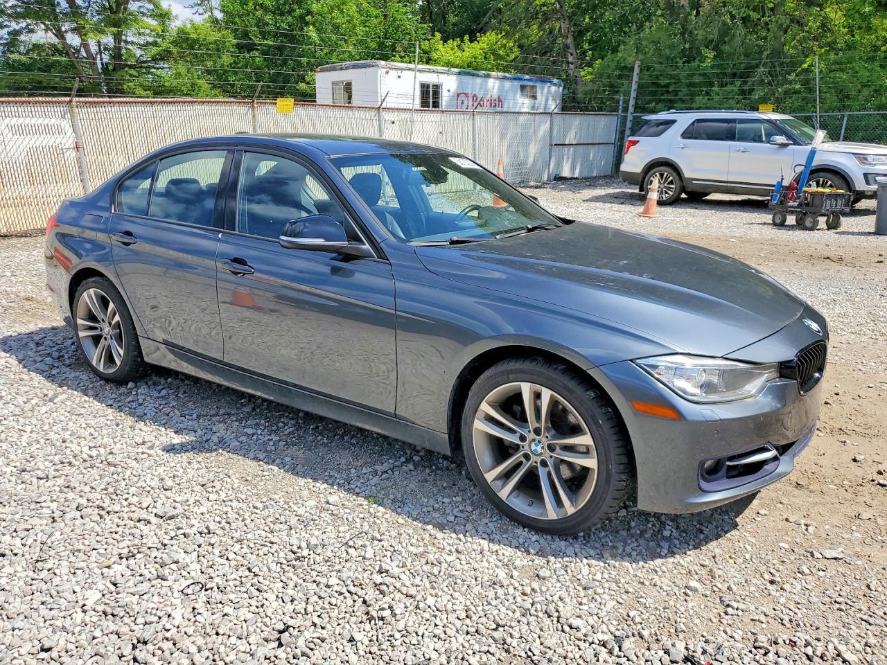 2015 Bmw 328 Xi Gray vin: WBA3B3G58FNT17088