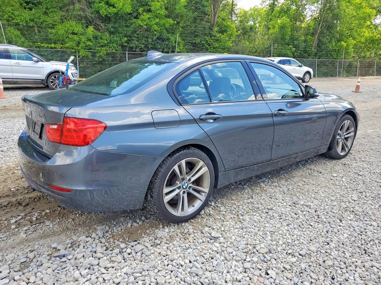 2015 Bmw 328 Xi Gray vin: WBA3B3G58FNT17088