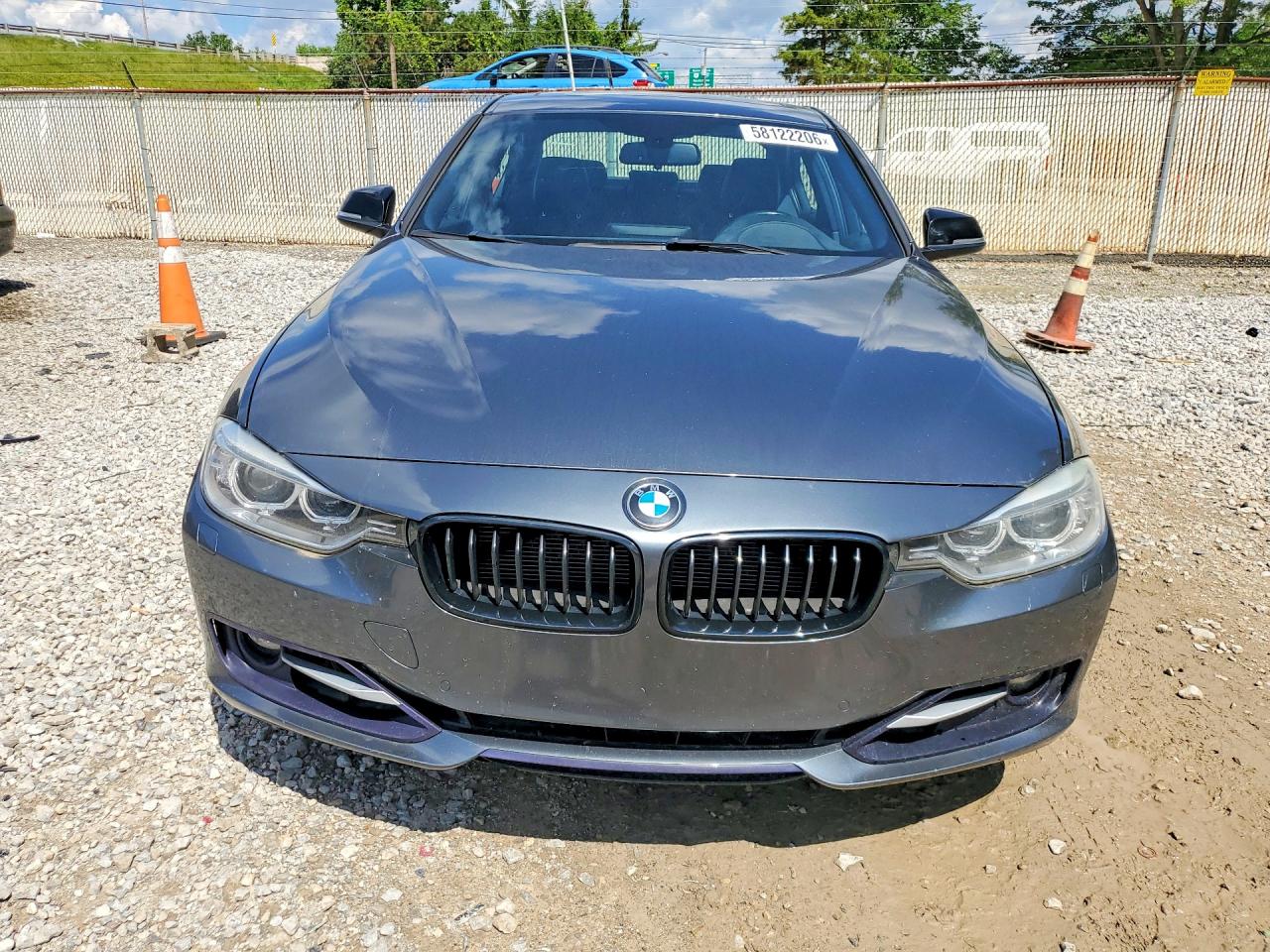 2015 Bmw 328 Xi Gray vin: WBA3B3G58FNT17088