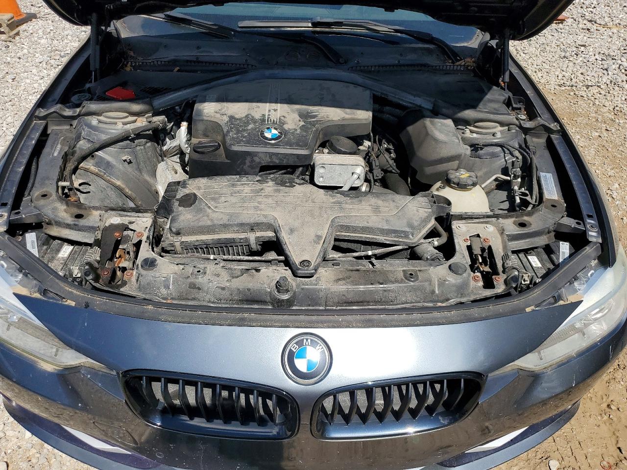 2015 Bmw 328 Xi Gray vin: WBA3B3G58FNT17088