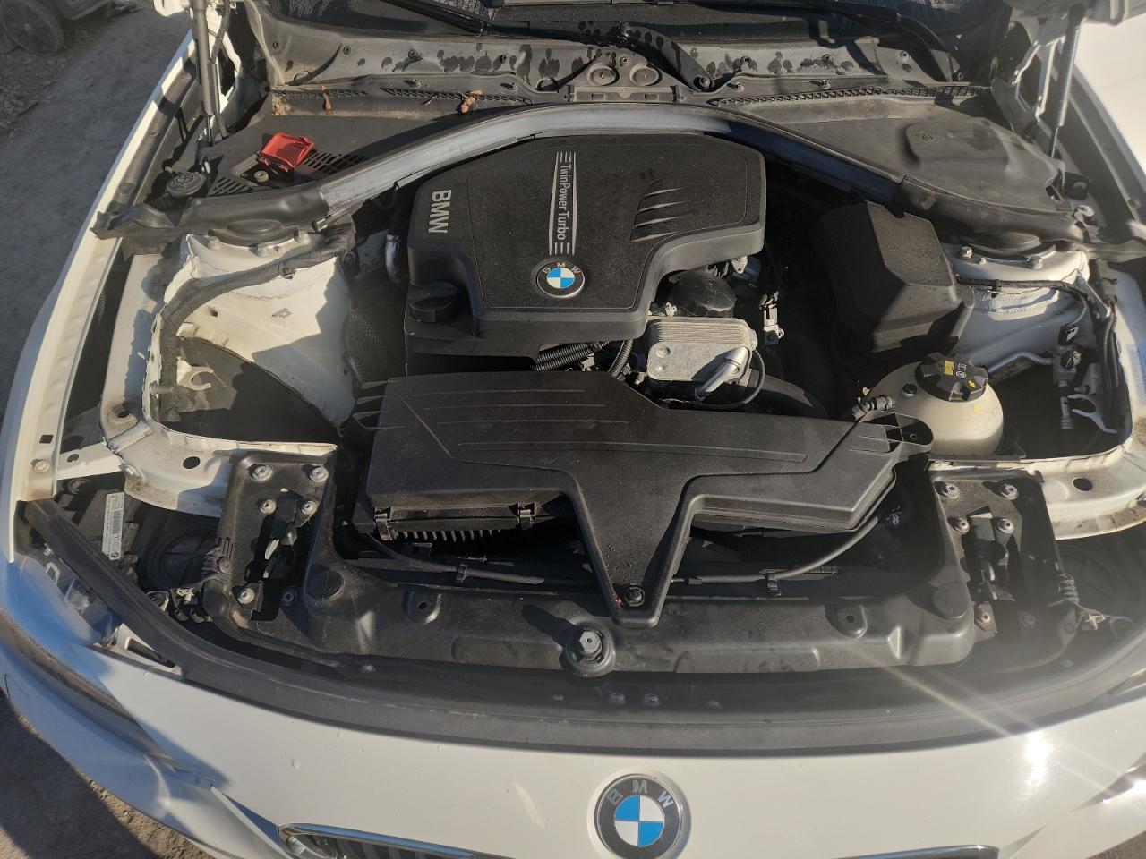 2015 Bmw 328 Xi White vin: WBA3B3G58FNT18130