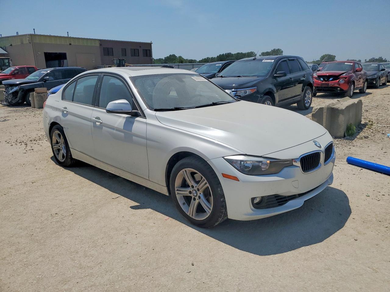 2014 Bmw 328 Xi Белый vin: WBA3B3G59ENR83469