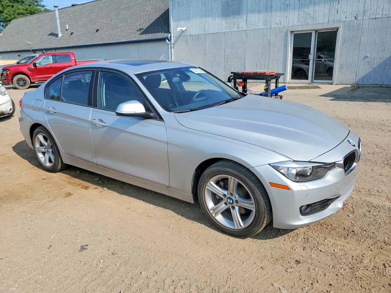 2015 Bmw 328 Xi Silver vin: WBA3B3G59FNR87409