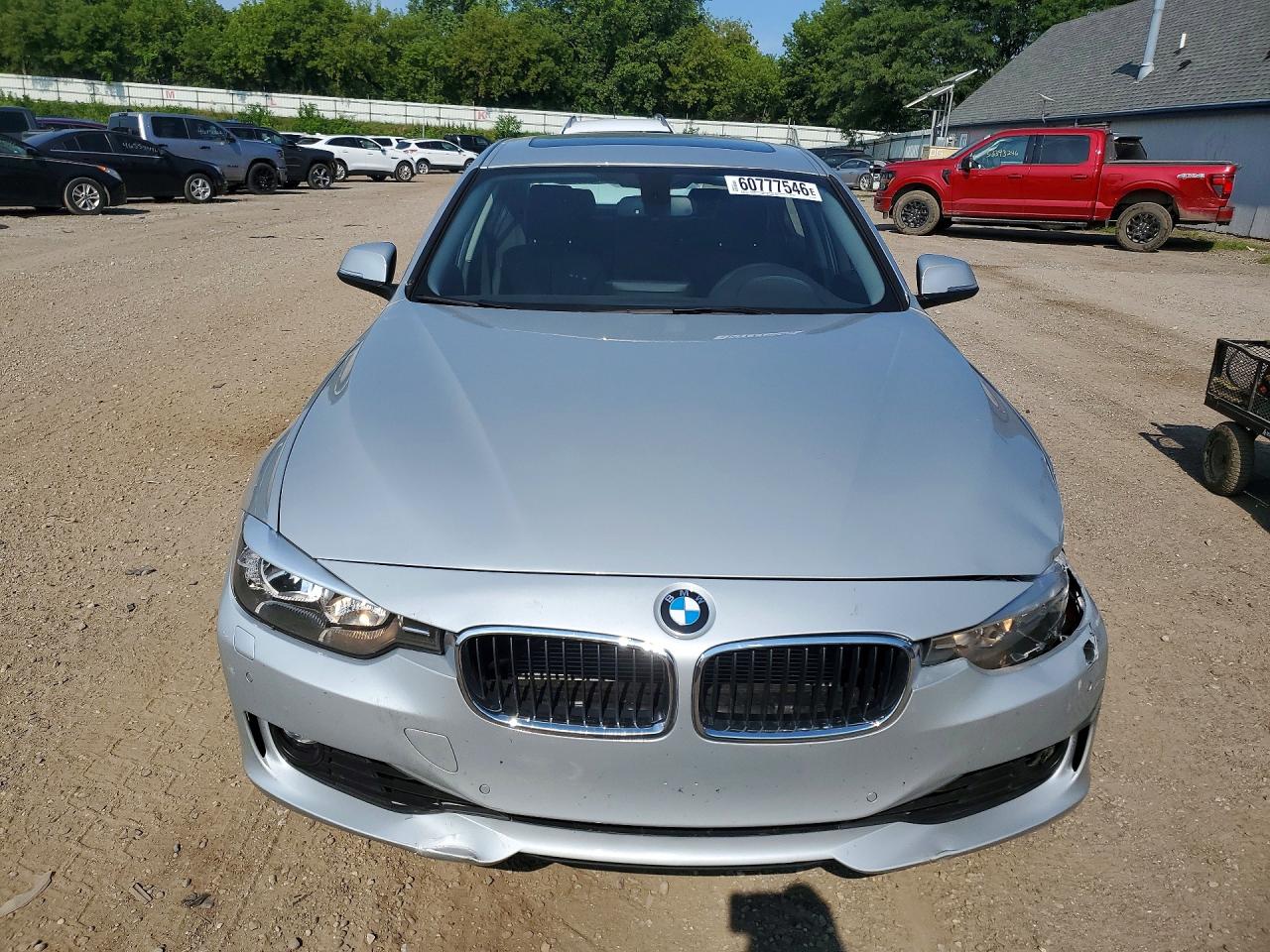 2015 Bmw 328 Xi Silver vin: WBA3B3G59FNR87409
