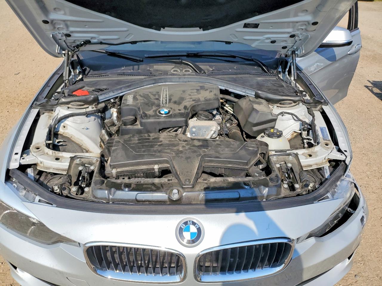 2015 Bmw 328 Xi Silver vin: WBA3B3G59FNR87409