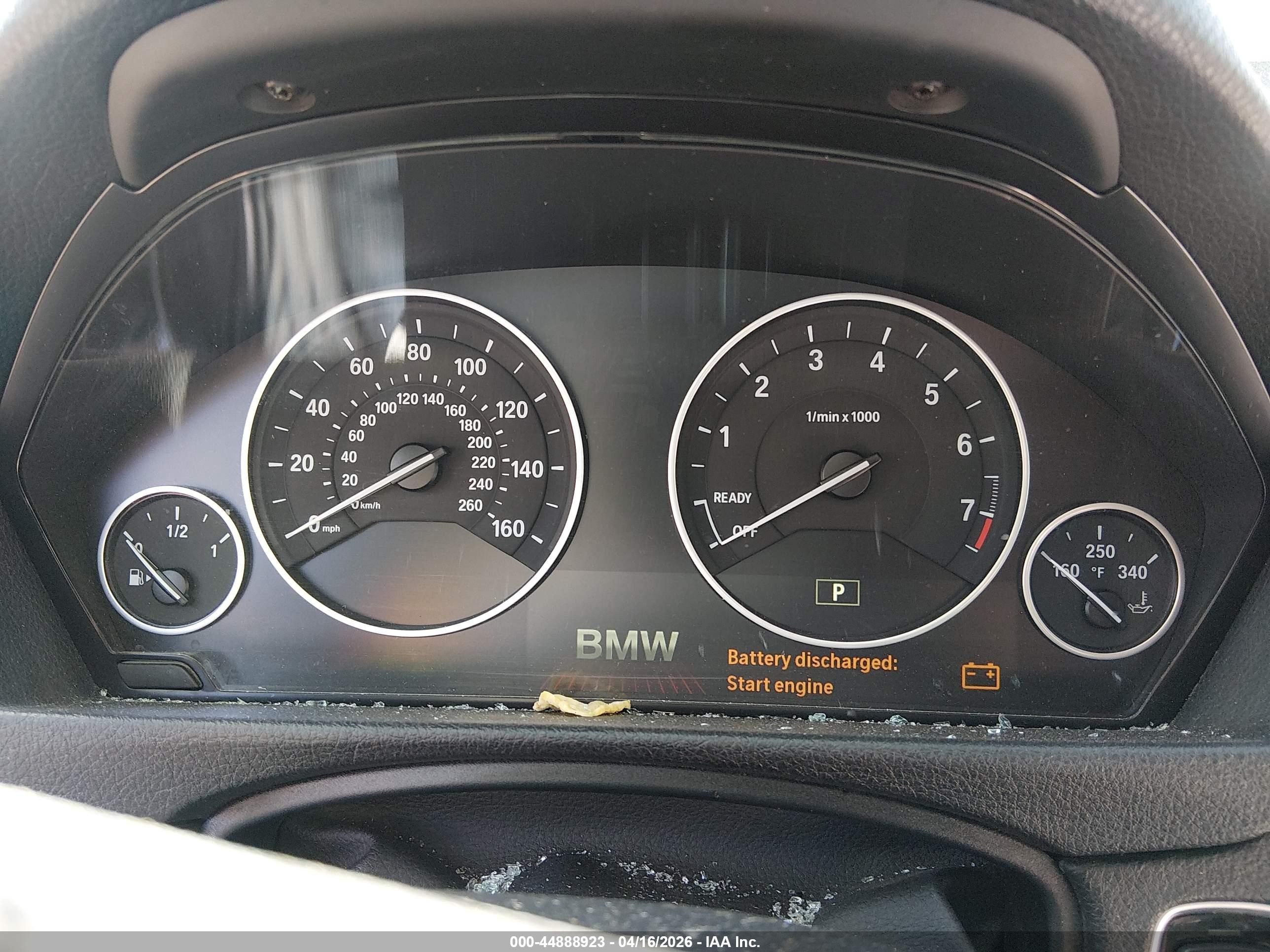 2015 Bmw 328i Xdrive Gray vin: WBA3B3G59FNT18489