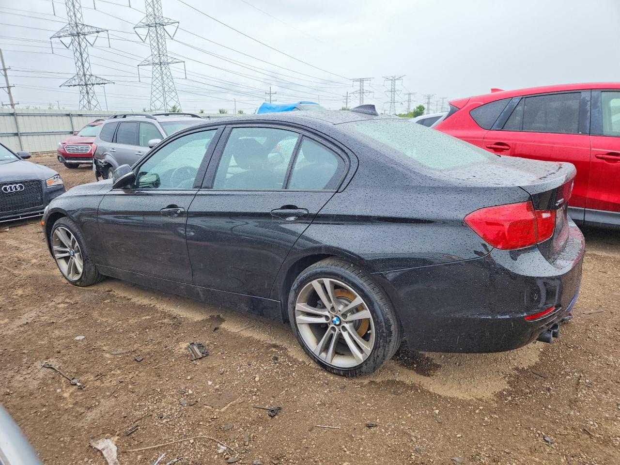 2015 Bmw 328 Xi Black vin: WBA3B3G59FNT19335