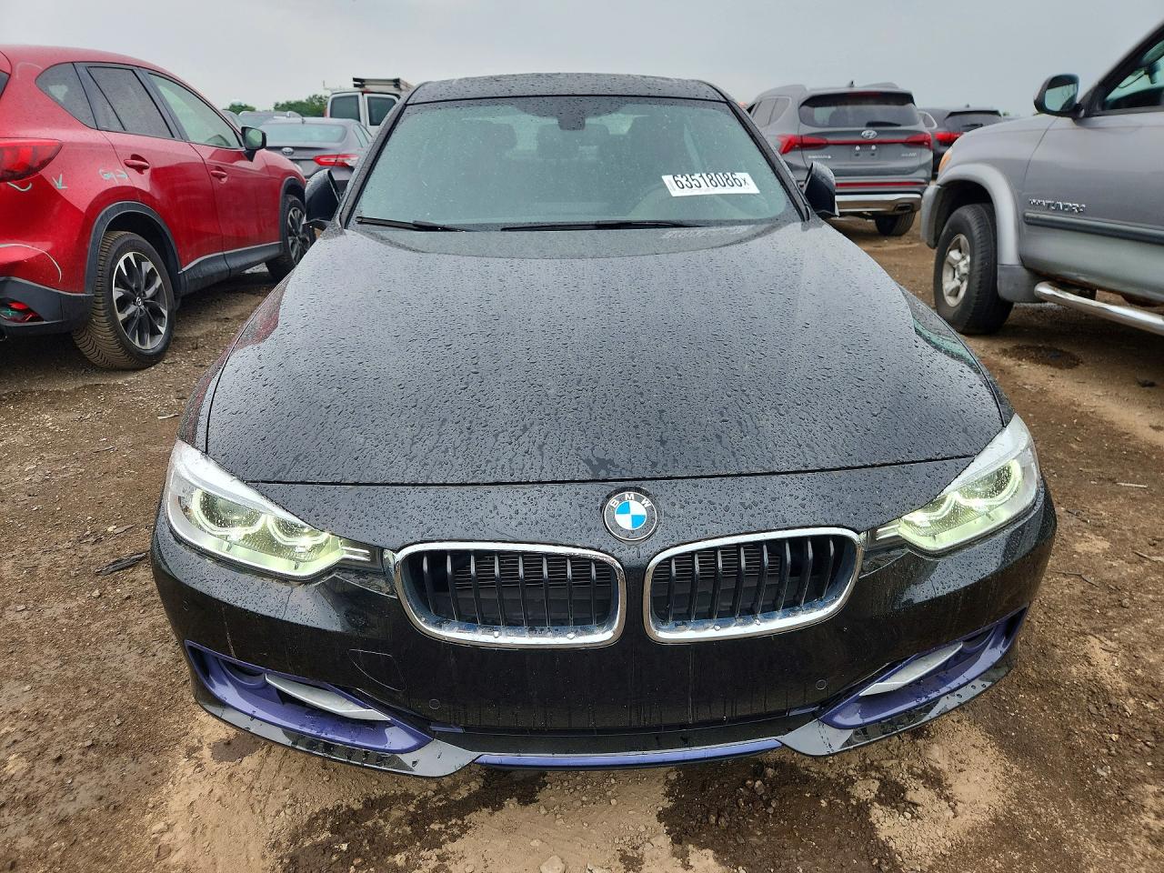 2015 Bmw 328 Xi Black vin: WBA3B3G59FNT19335
