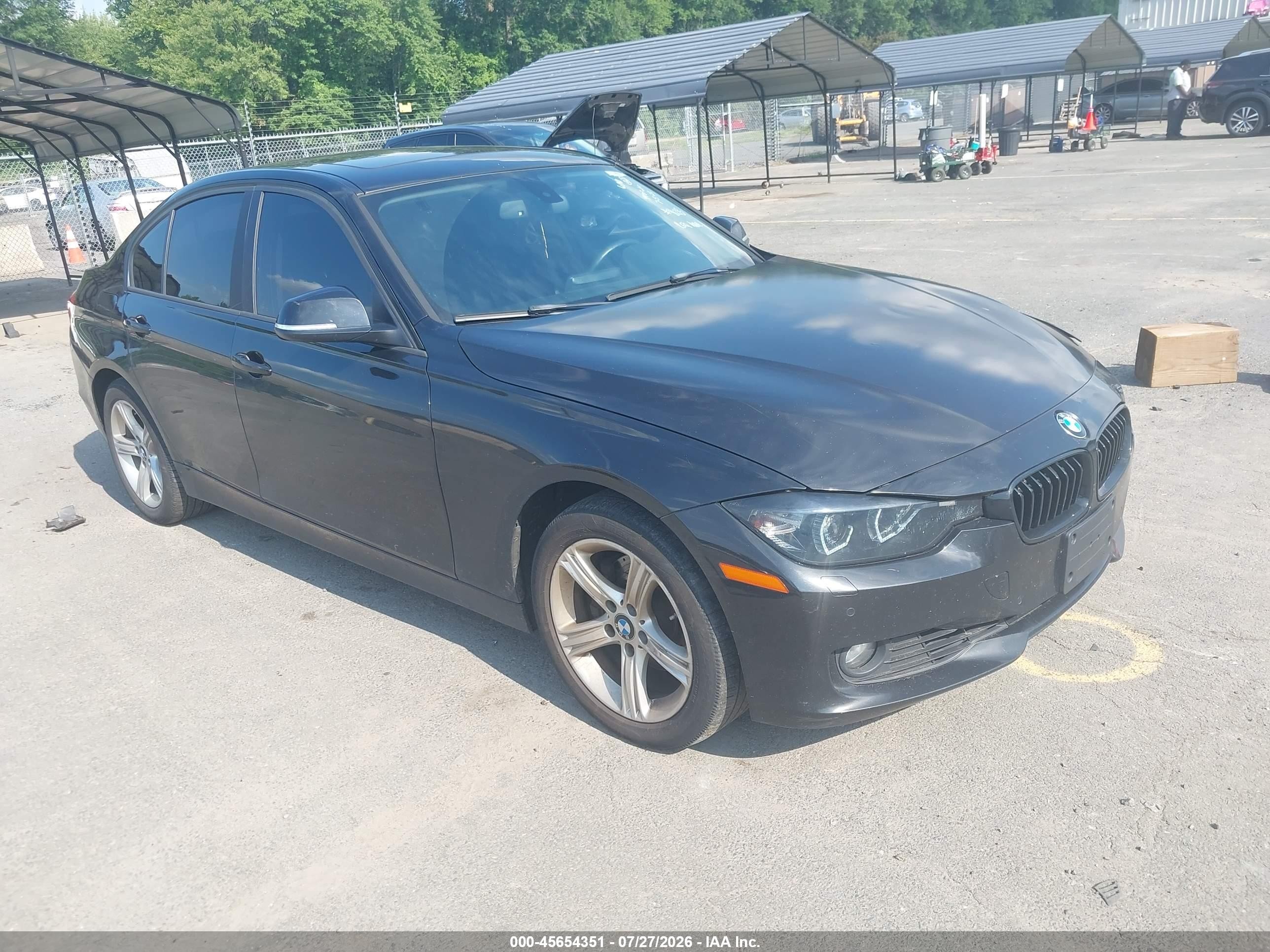 2014 Bmw 328i Xdrive Черный vin: WBA3B3G5XENR84128