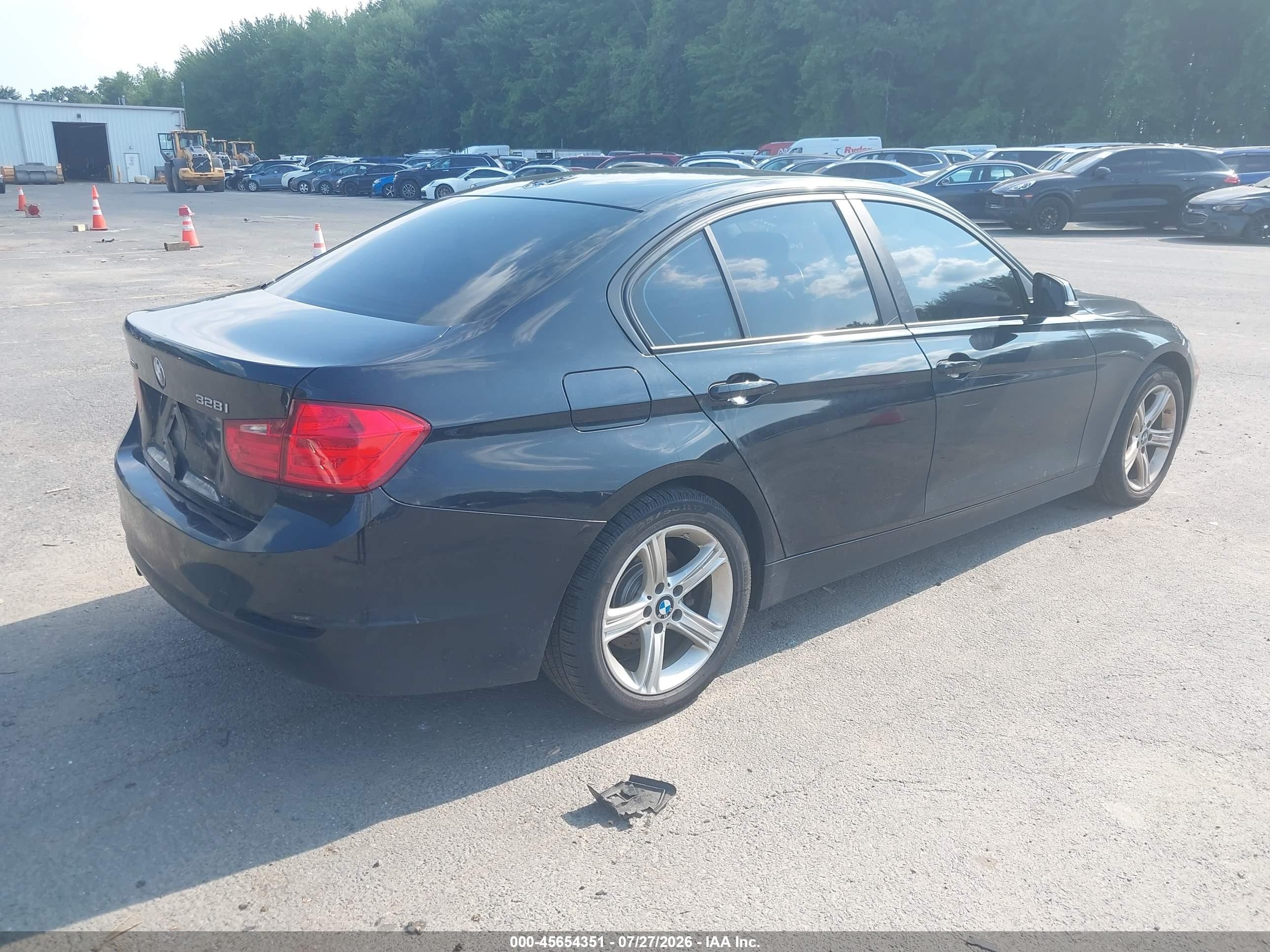 2014 Bmw 328i Xdrive Black vin: WBA3B3G5XENR84128