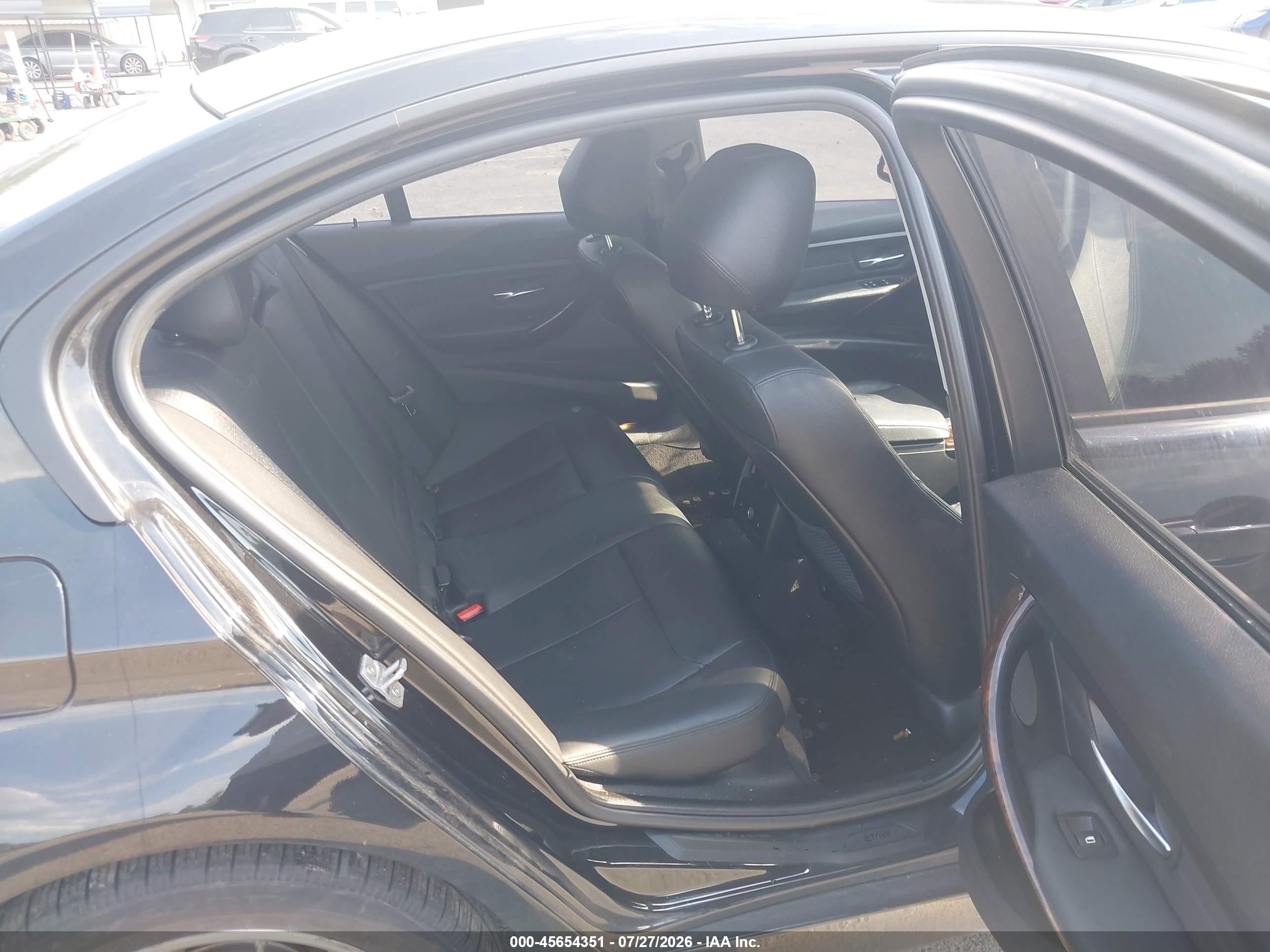 2014 Bmw 328i Xdrive Black vin: WBA3B3G5XENR84128