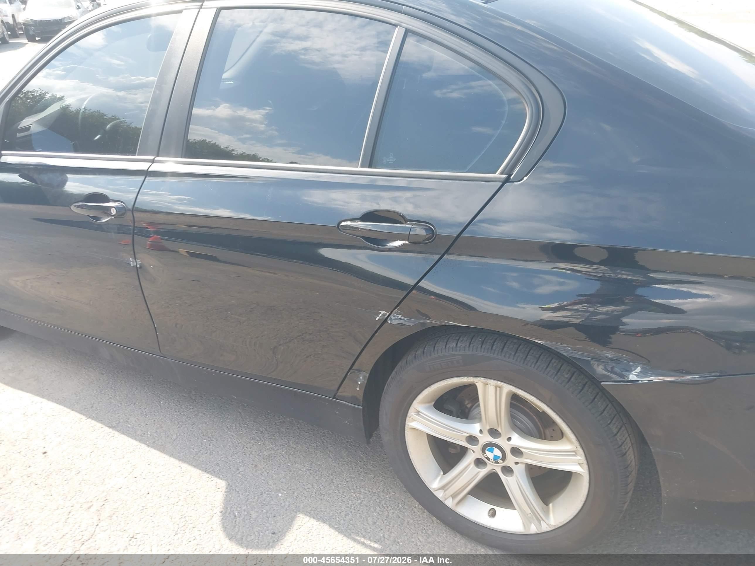 2014 Bmw 328i Xdrive Black vin: WBA3B3G5XENR84128