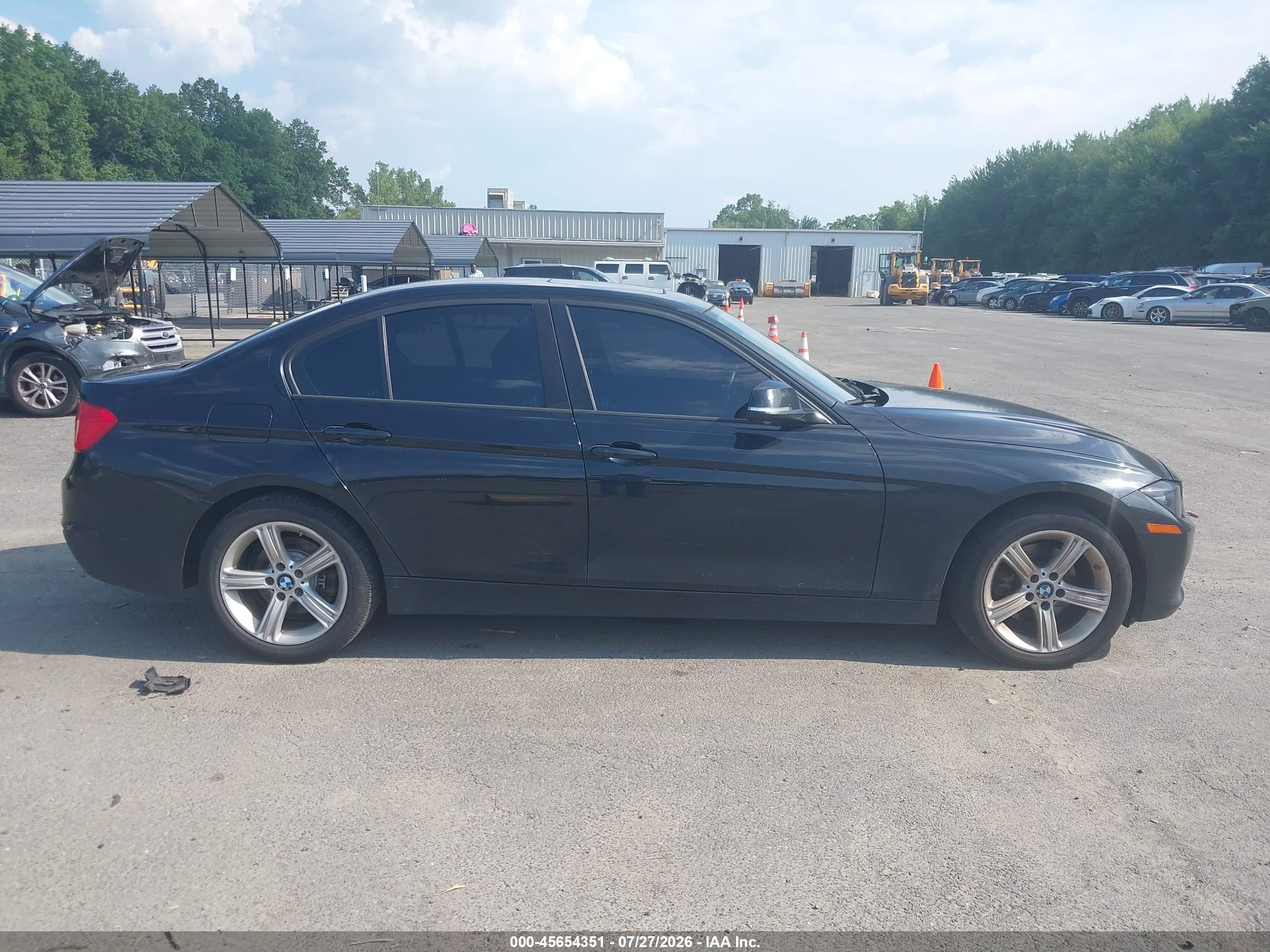 2014 Bmw 328i Xdrive Black vin: WBA3B3G5XENR84128