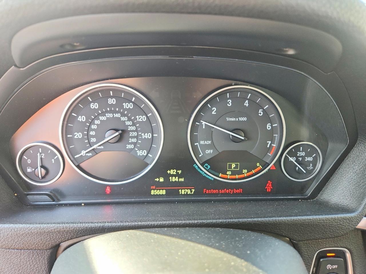 2015 Bmw 328 Xi Silver vin: WBA3B3G5XFNR85927