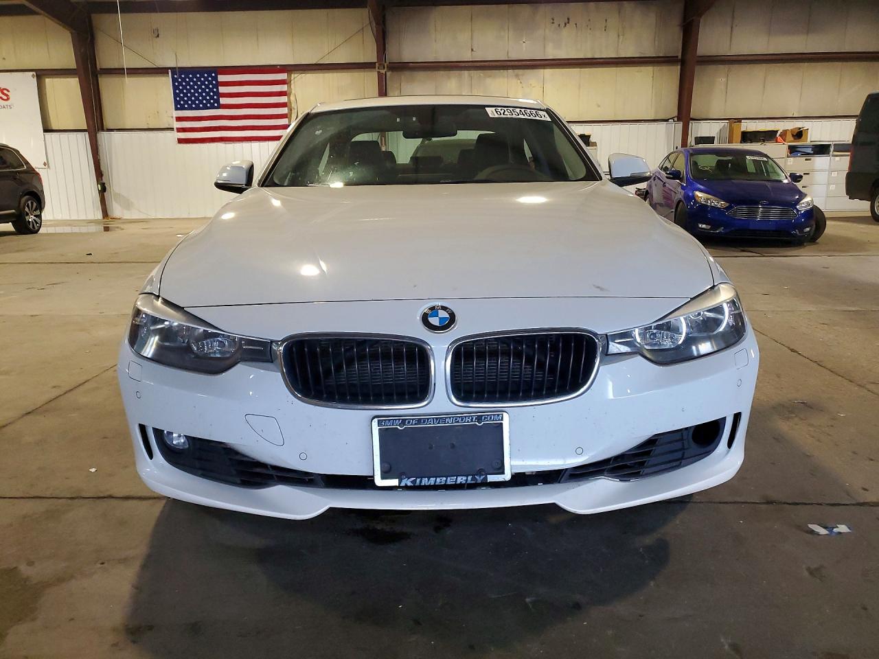 2015 Bmw 328 Xi White vin: WBA3B3G5XFNR88004