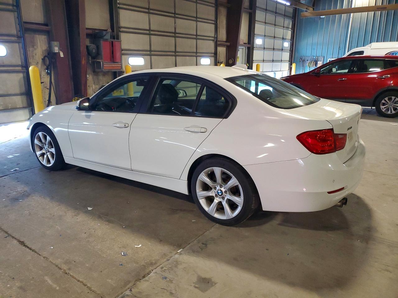 2015 Bmw 328 Xi White vin: WBA3B3G5XFNR88004