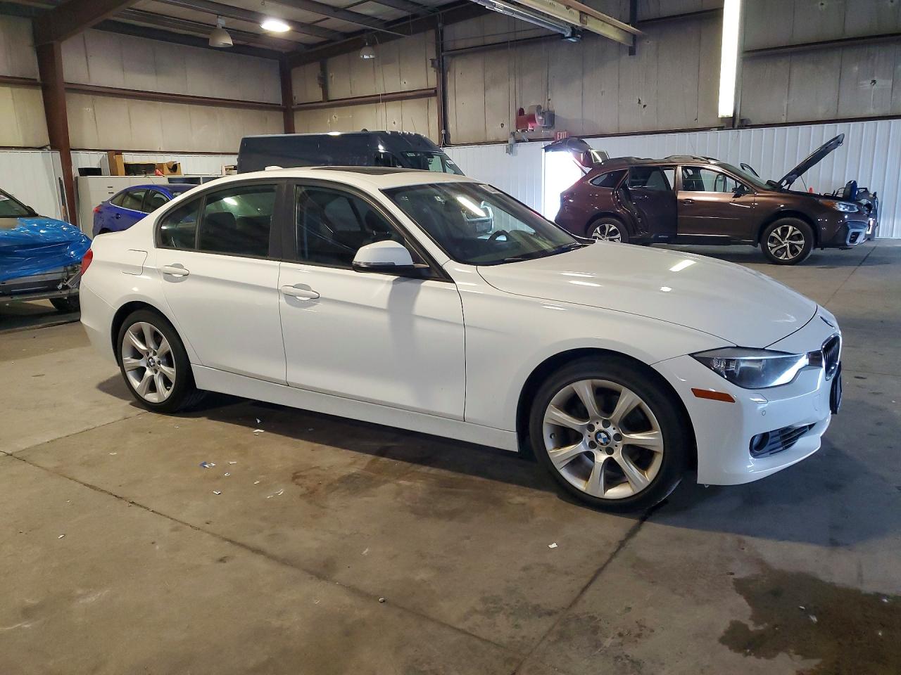 2015 Bmw 328 Xi White vin: WBA3B3G5XFNR88004