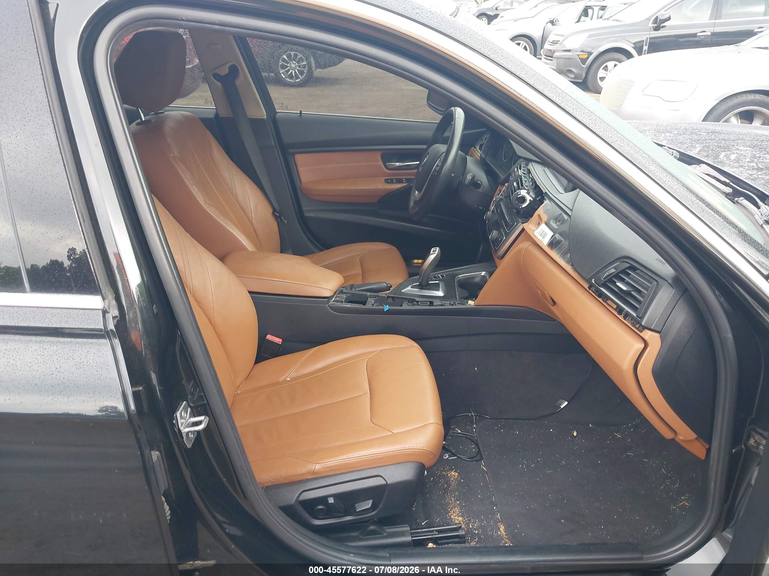2013 Bmw 328i Xdrive Черный vin: WBA3B5C50DF138875