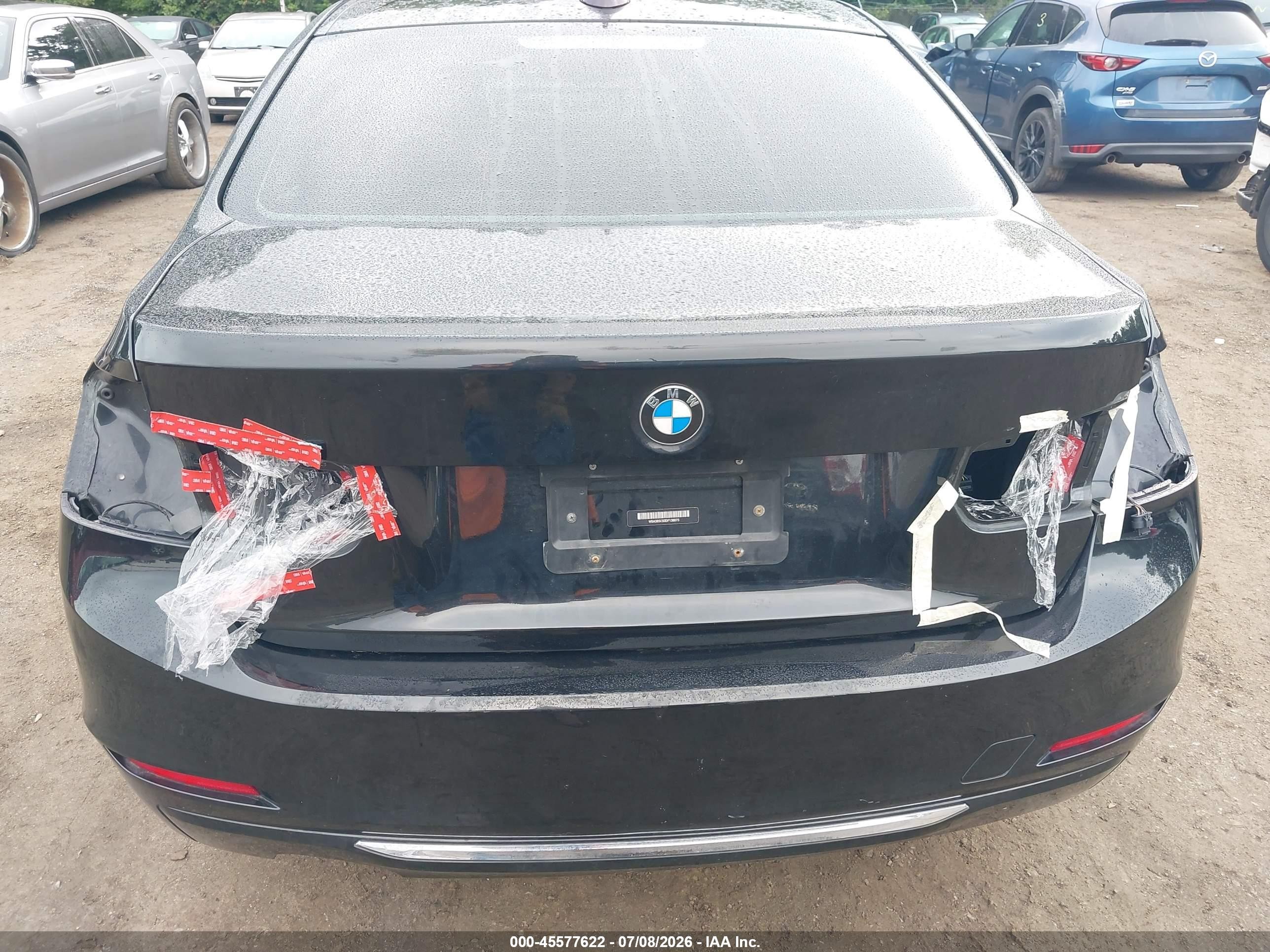 2013 Bmw 328i Xdrive Черный vin: WBA3B5C50DF138875