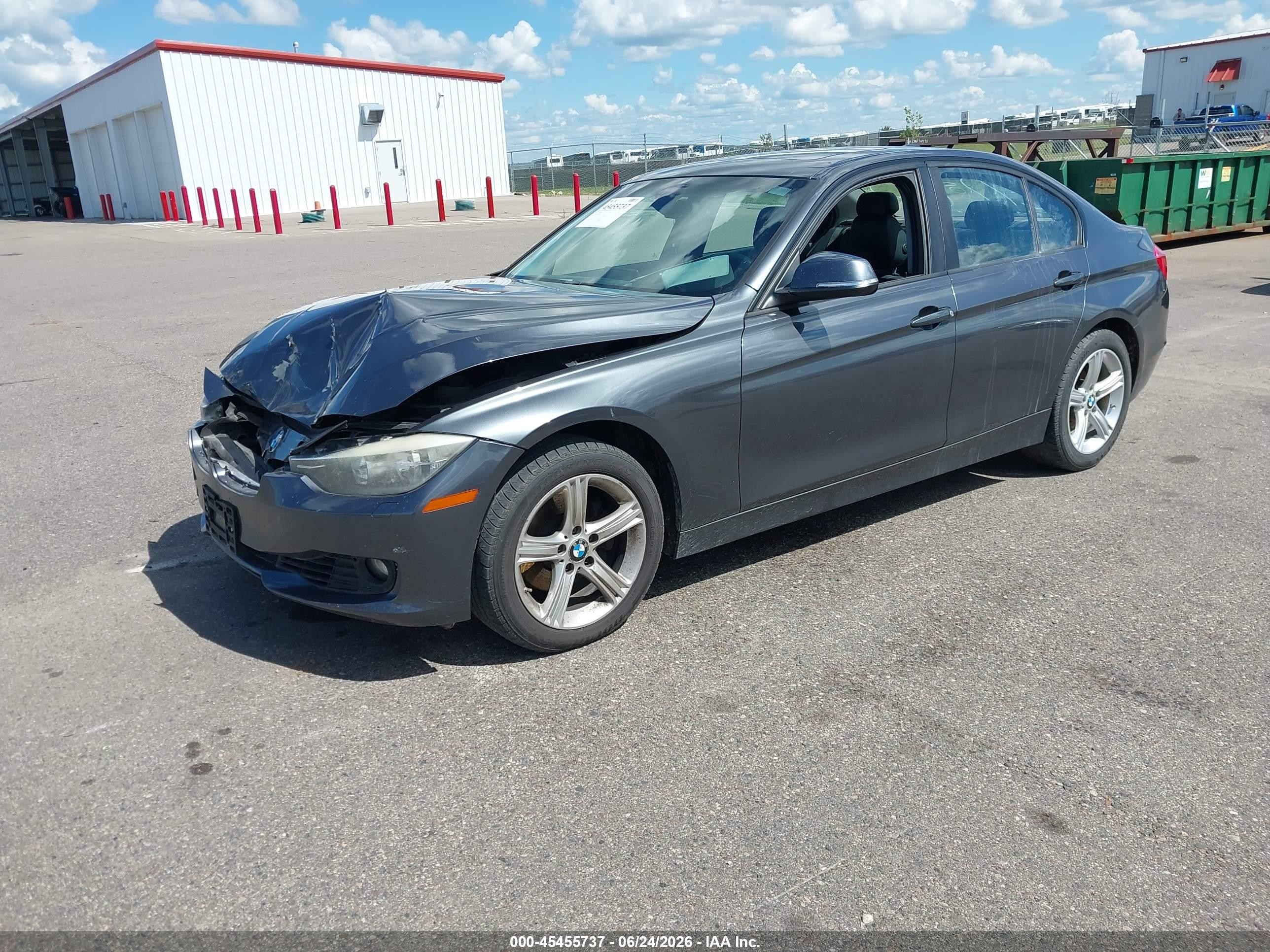 2013 Bmw 328i Xdrive Серый vin: WBA3B5C50DF598439
