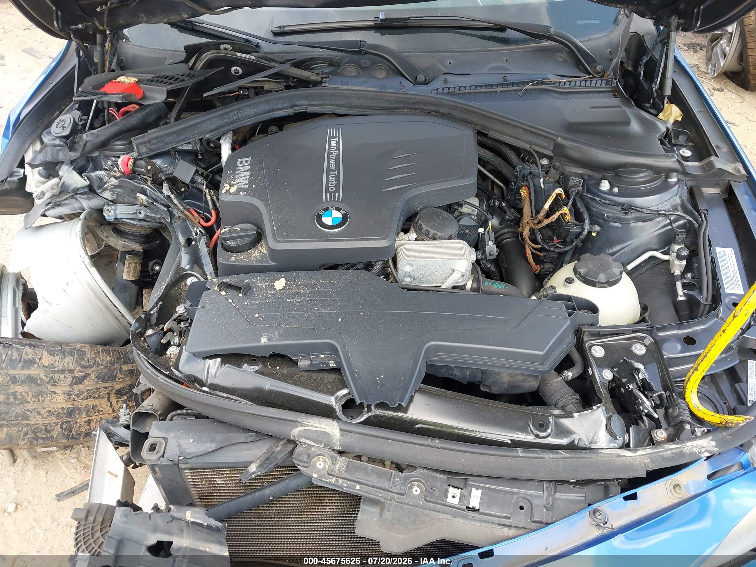 2013 Bmw 328i Xdrive Blue vin: WBA3B5C50DJ598695