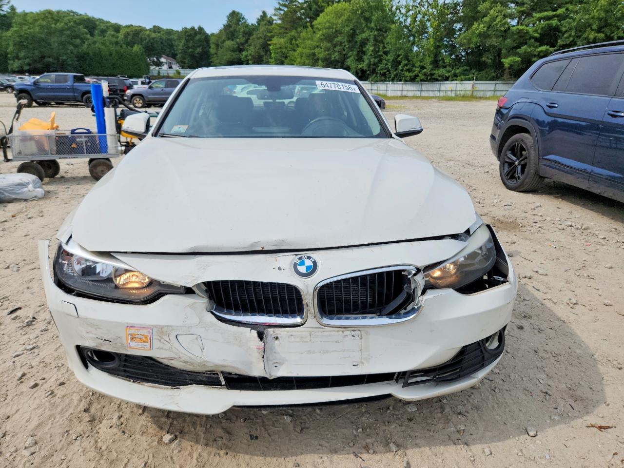 2013 Bmw 328 Xi Sulev White vin: WBA3B5C50DJ598924