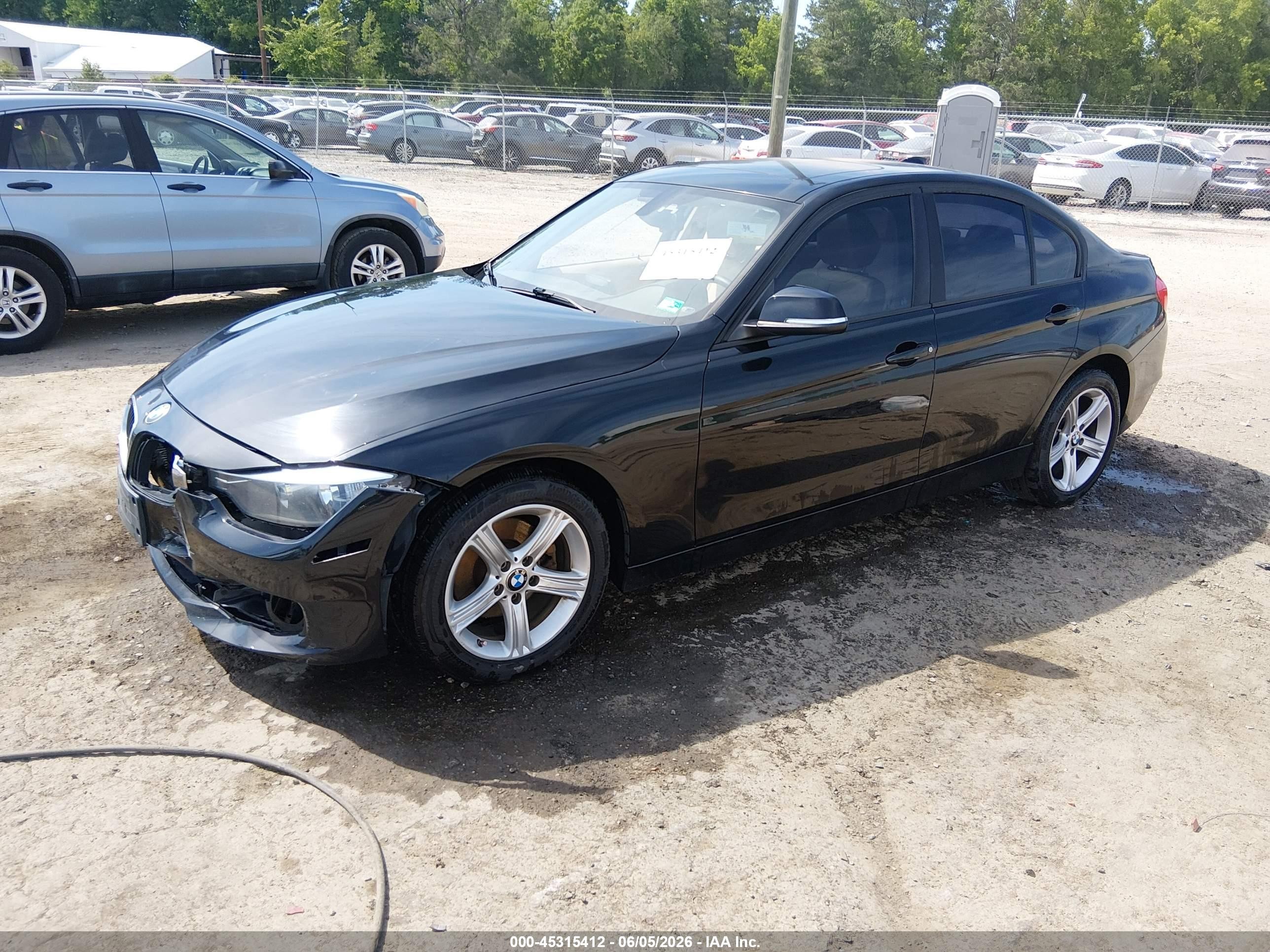 2014 Bmw 328i Xdrive Black vin: WBA3B5C50EP540228
