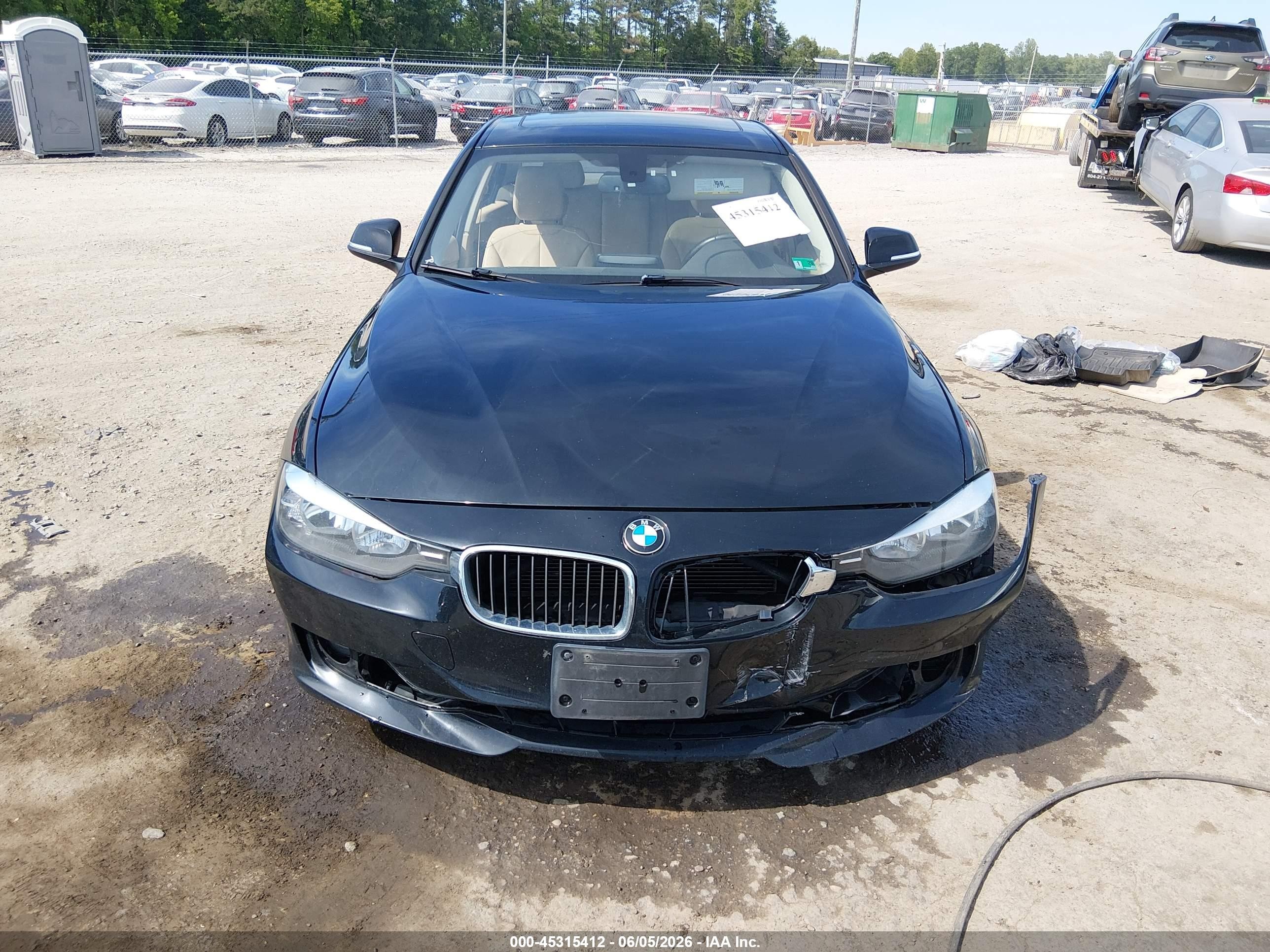 2014 Bmw 328i Xdrive Black vin: WBA3B5C50EP540228