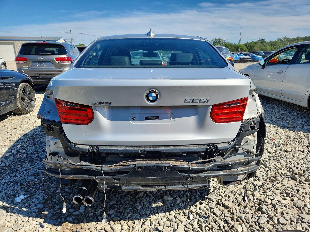 2014 Bmw 328 Xi Sulev Silver vin: WBA3B5C50EP542903