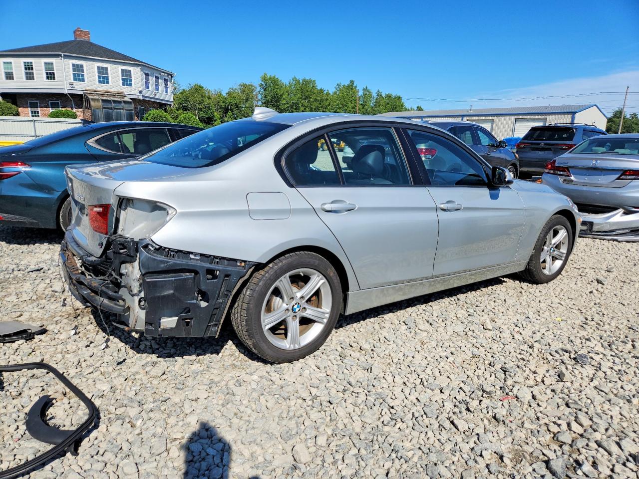 2014 Bmw 328 Xi Sulev Silver vin: WBA3B5C50EP542903