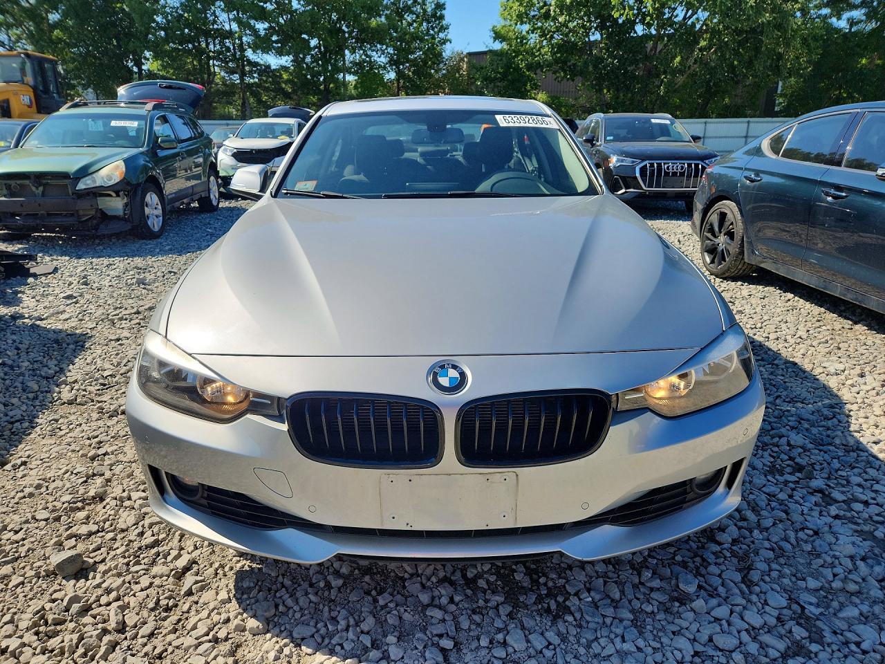 2014 Bmw 328 Xi Sulev Silver vin: WBA3B5C50EP542903