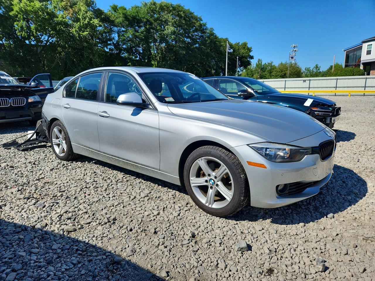 2014 Bmw 328 Xi Sulev Silver vin: WBA3B5C50EP542903