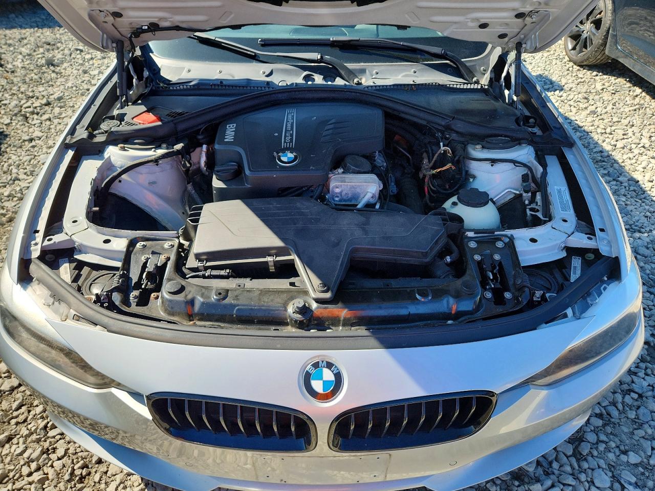2014 Bmw 328 Xi Sulev Silver vin: WBA3B5C50EP542903